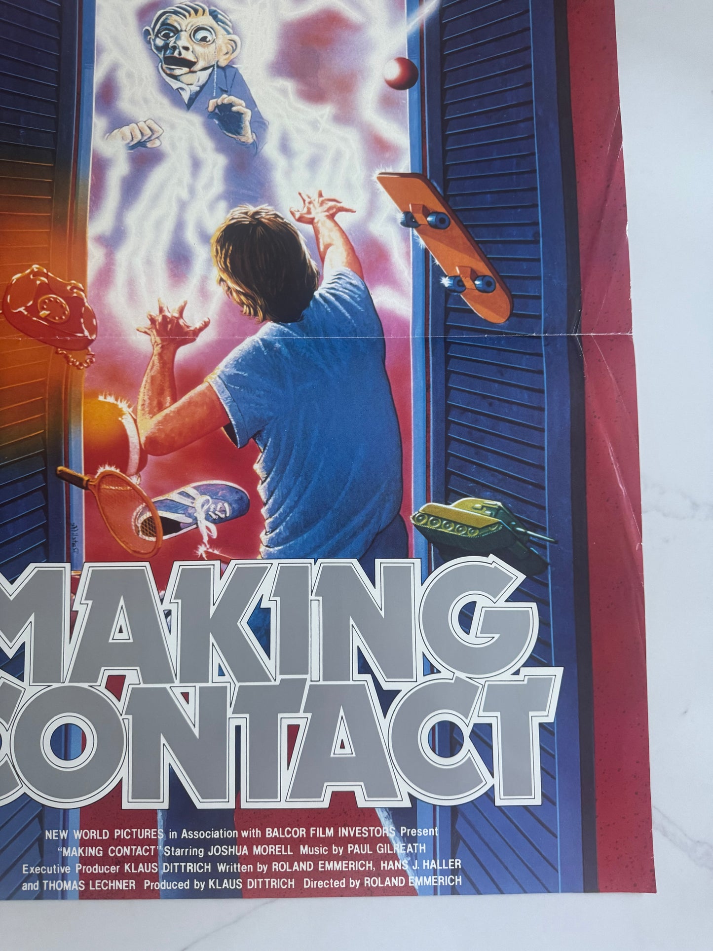 Making Contact 1985 UK Video Poster