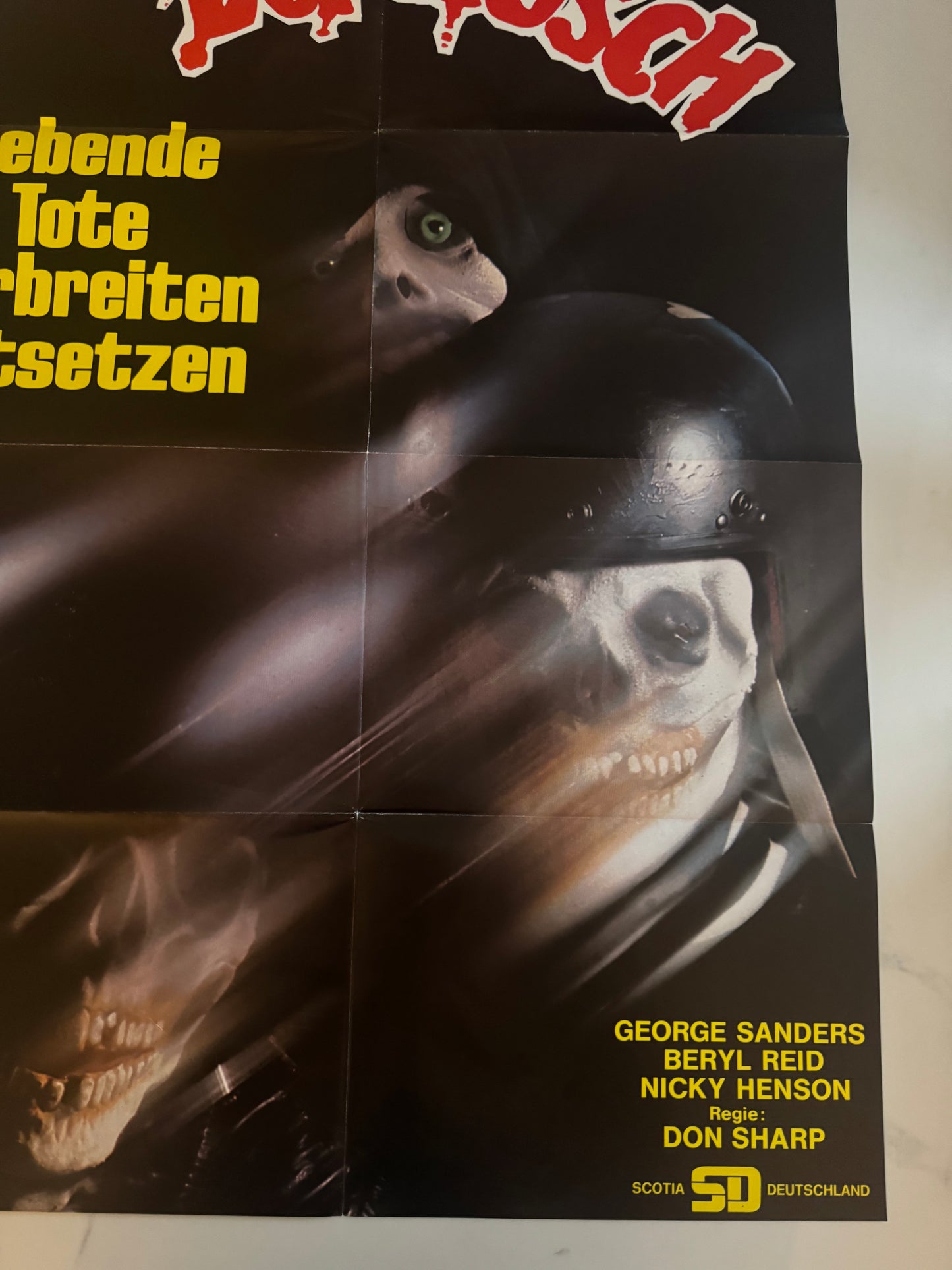 Psychomania German Horror A1 video poster