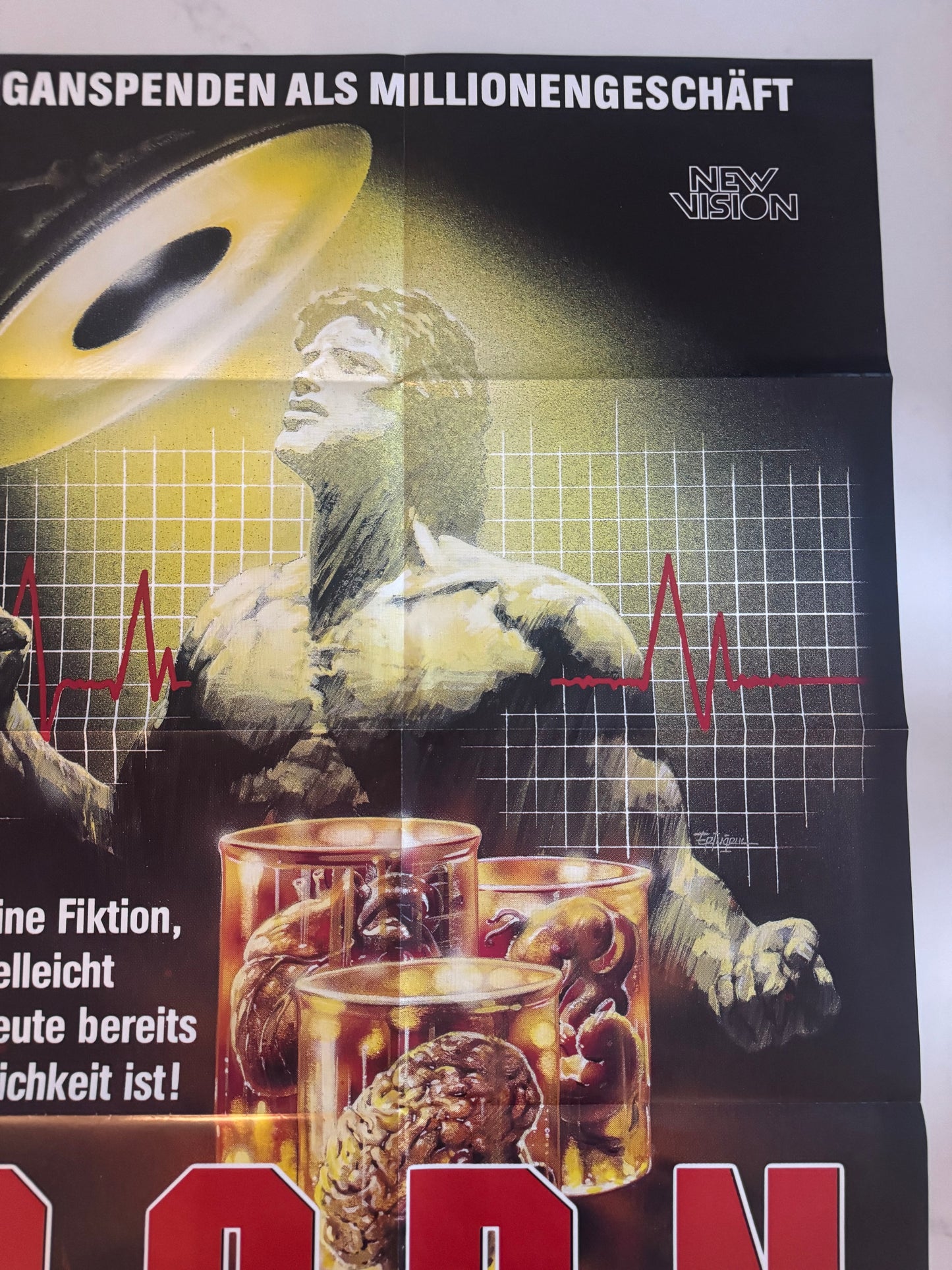 Born German Horror A1 Video Poster