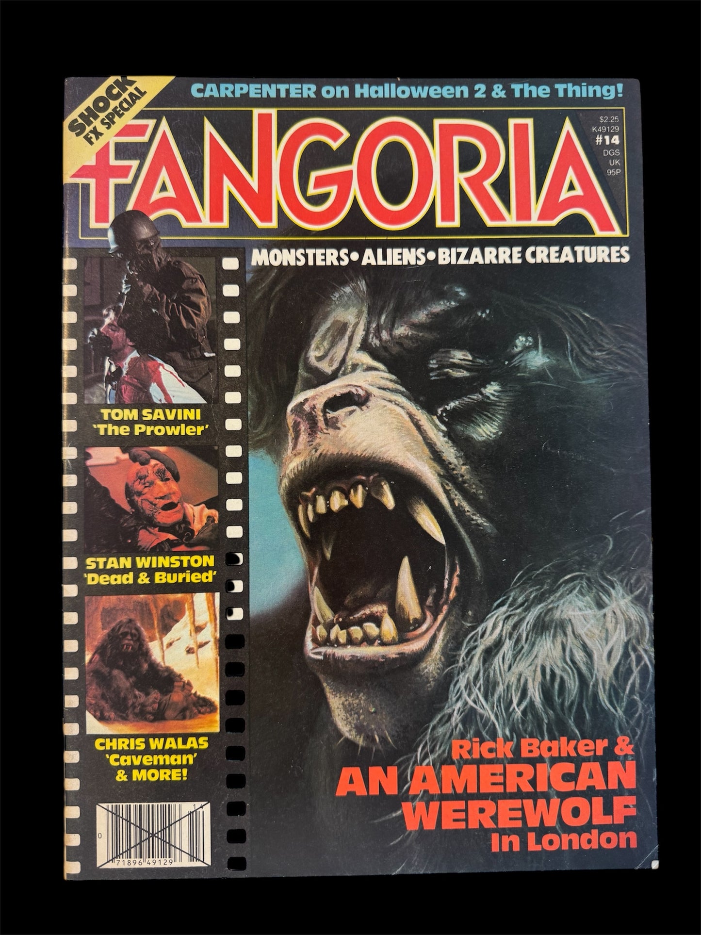 Fangoria issue 14 Horror magazine An American Werewolf