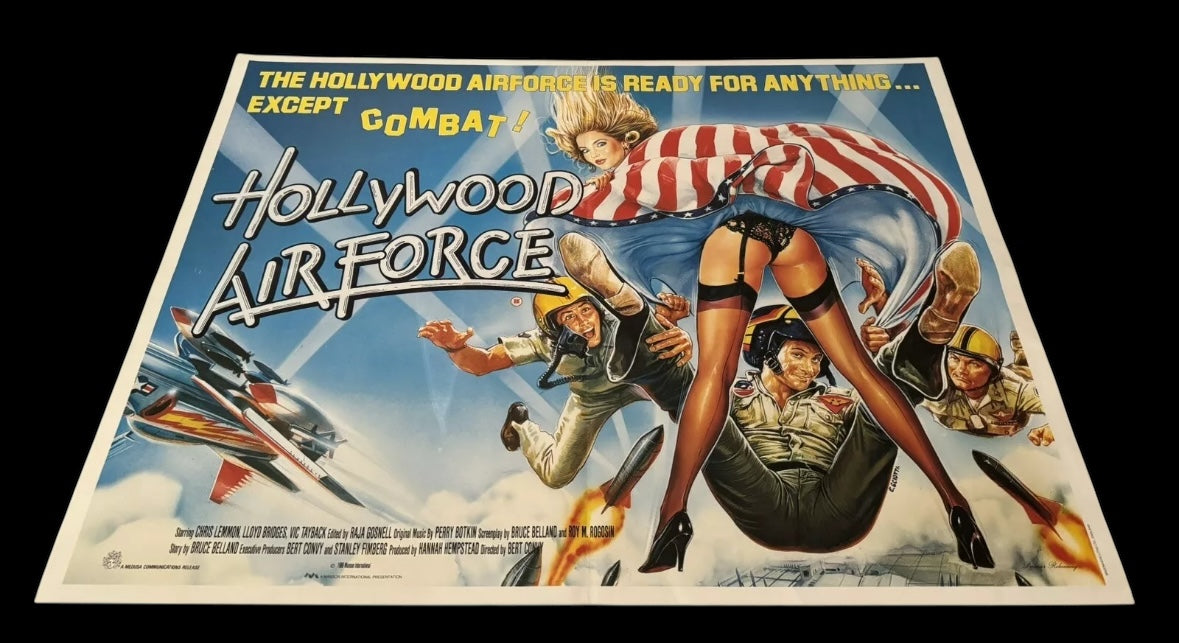 Hollywood airforce 1986 UK Quad Poster