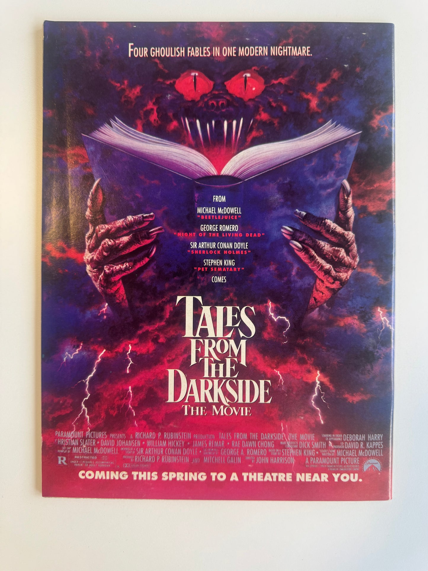 Fangoria issue 92 Horror magazine Tales From The Darkside