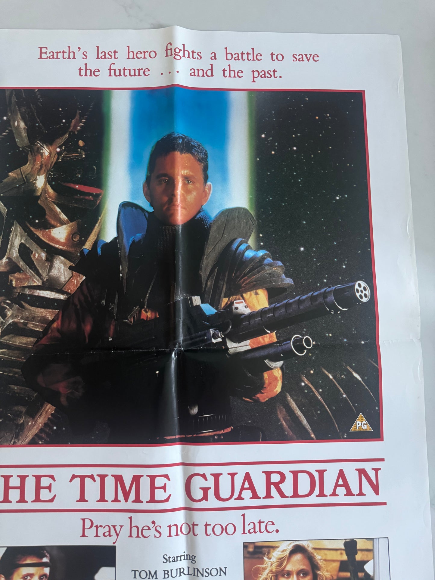 The Time Guardian 1987 UK Video Poster
