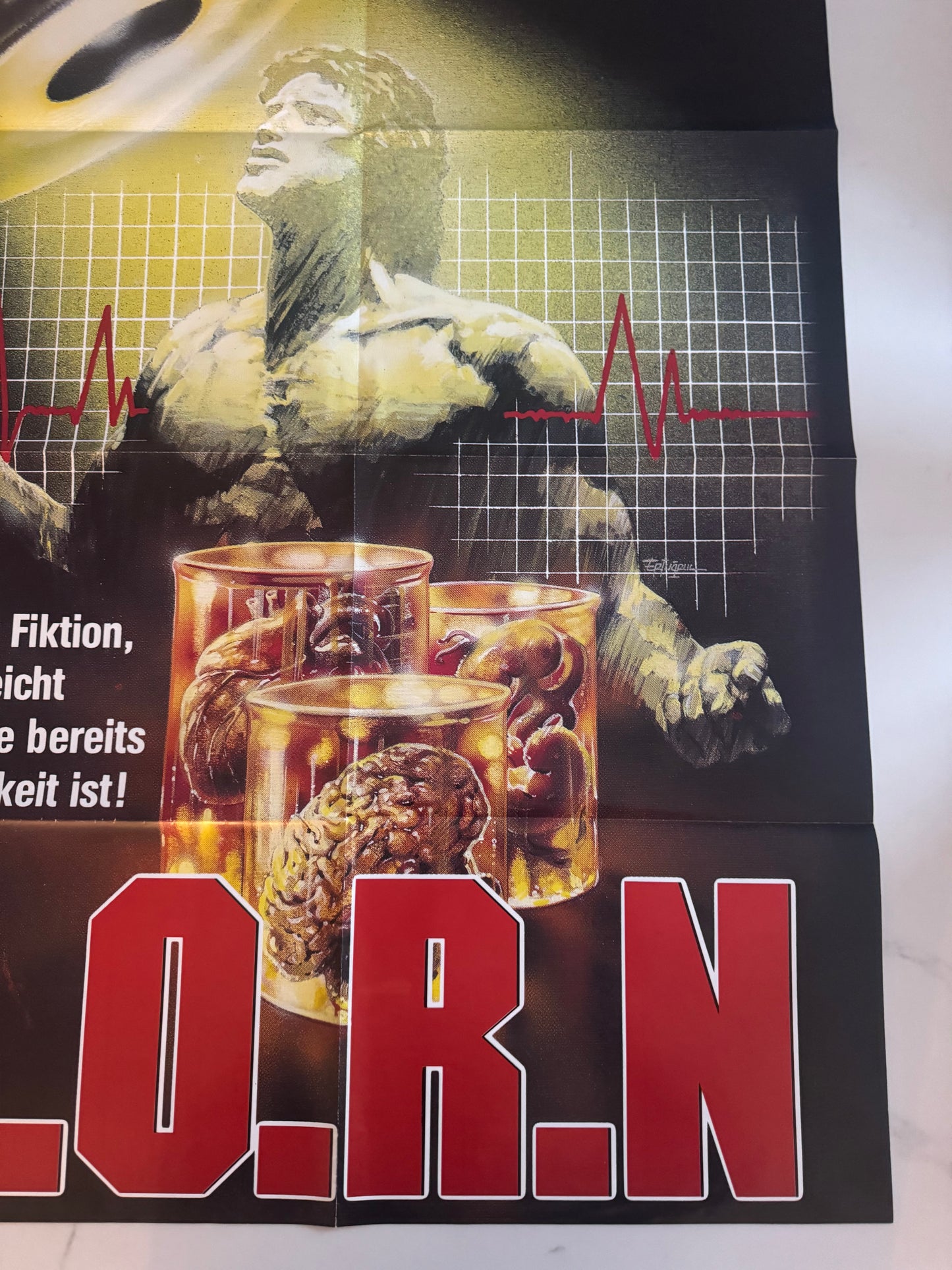 Born German Horror A1 Video Poster