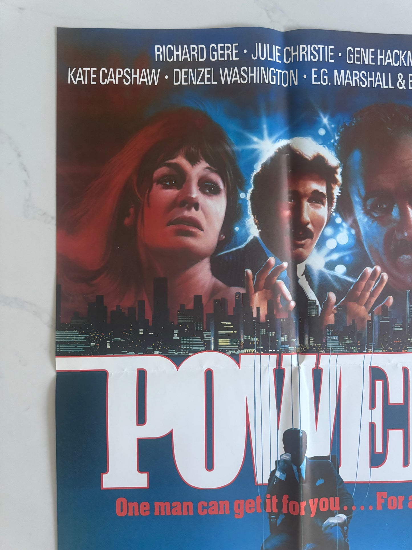 Power 1986 UK Video Poster