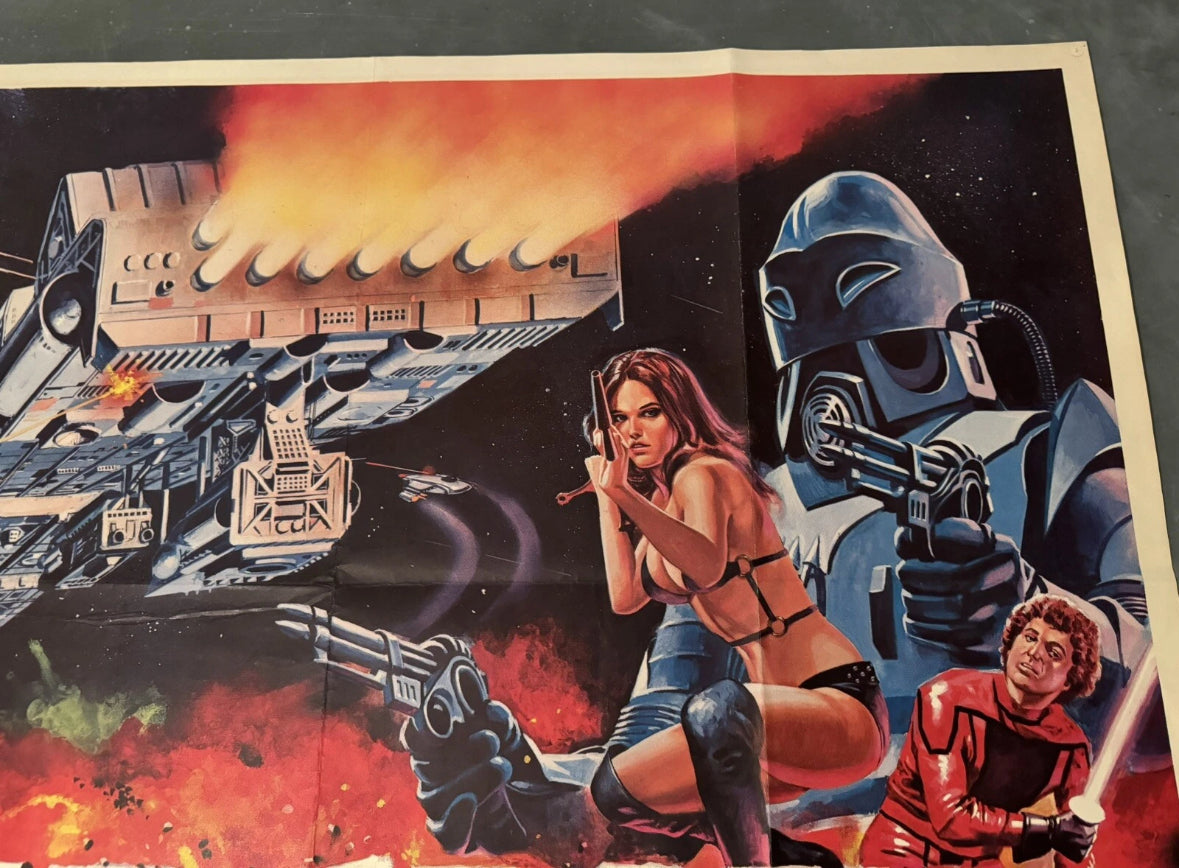 Star Crash 1978 UK Quad Poster
