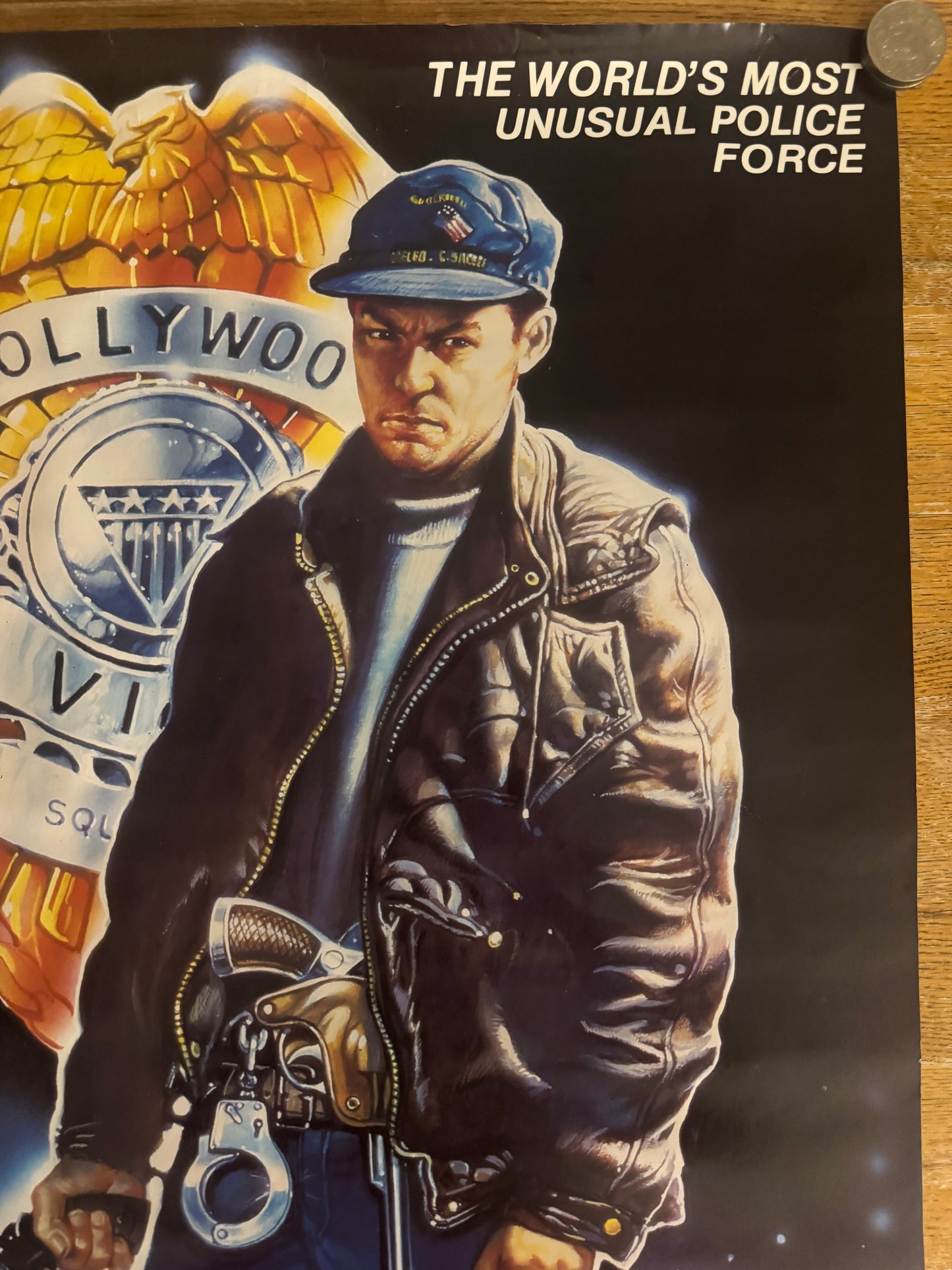 Hollywood Vice Squad 1986 UK Video Poster