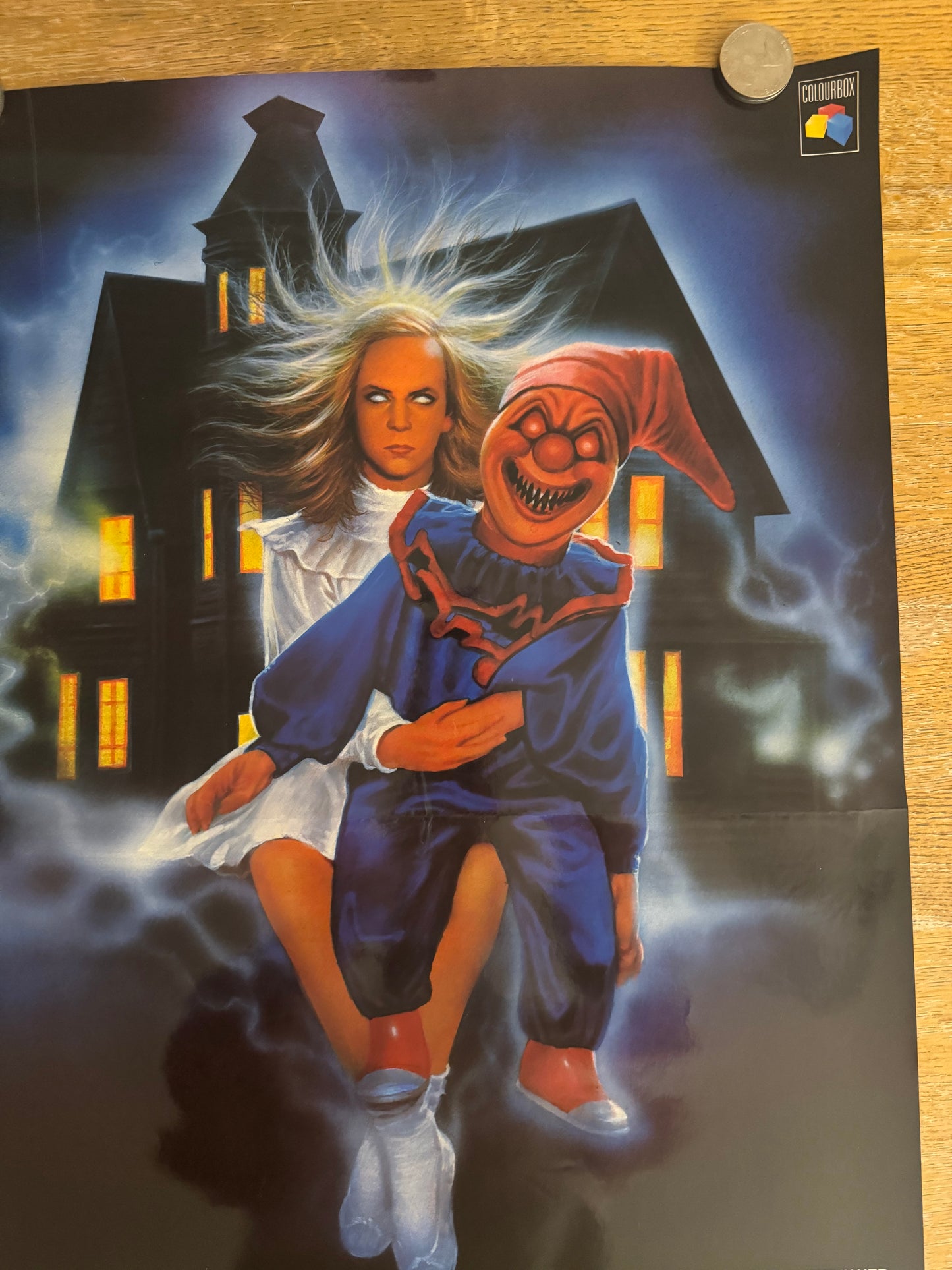 Ghosthouse 1988 UK Video Poster