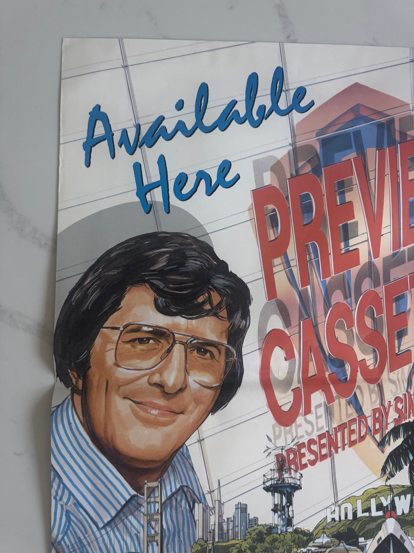 Preview Cassette 1989 UK Video Poster rare