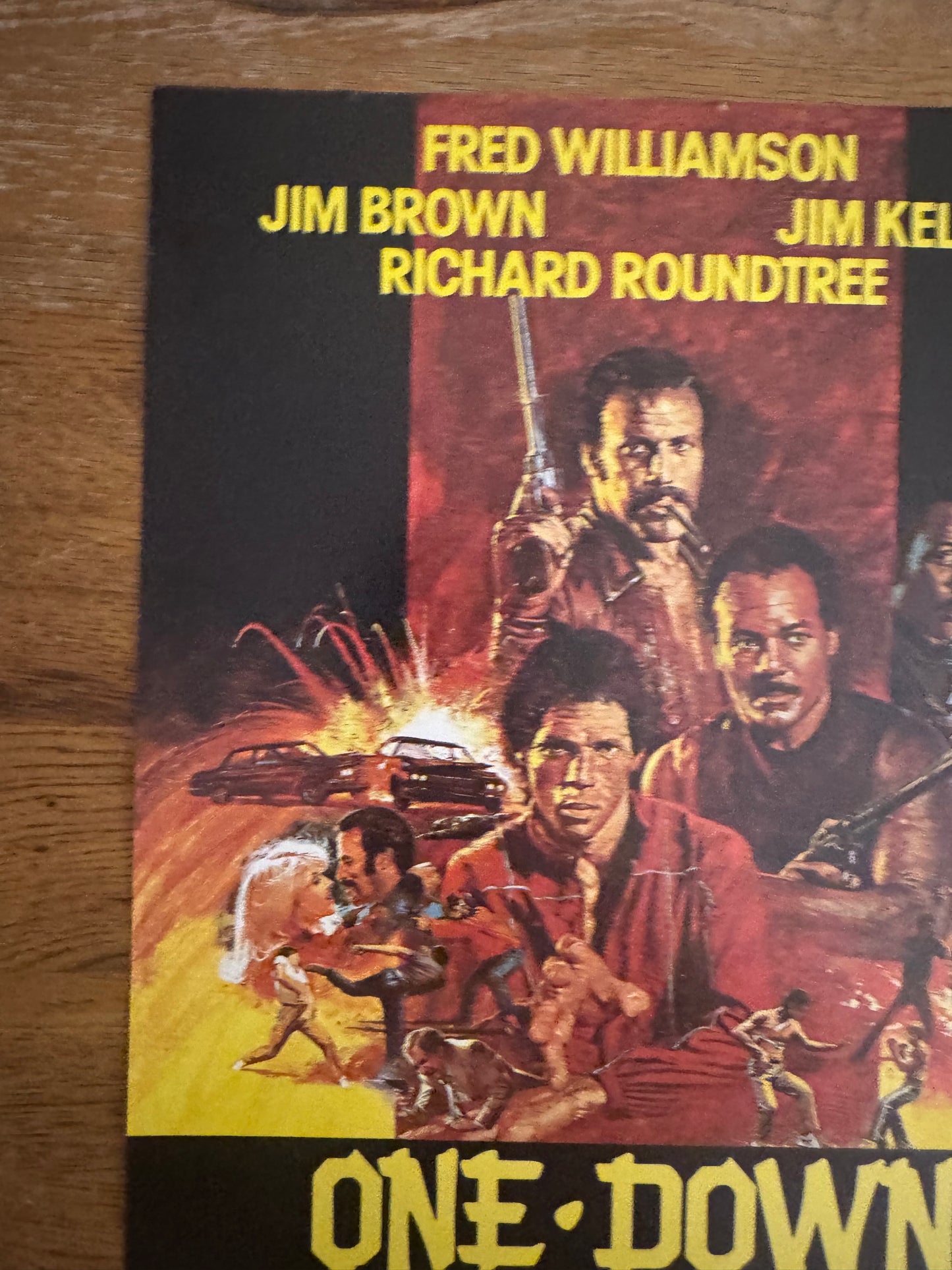 One Down Two To Go 1982 UK Video Poster