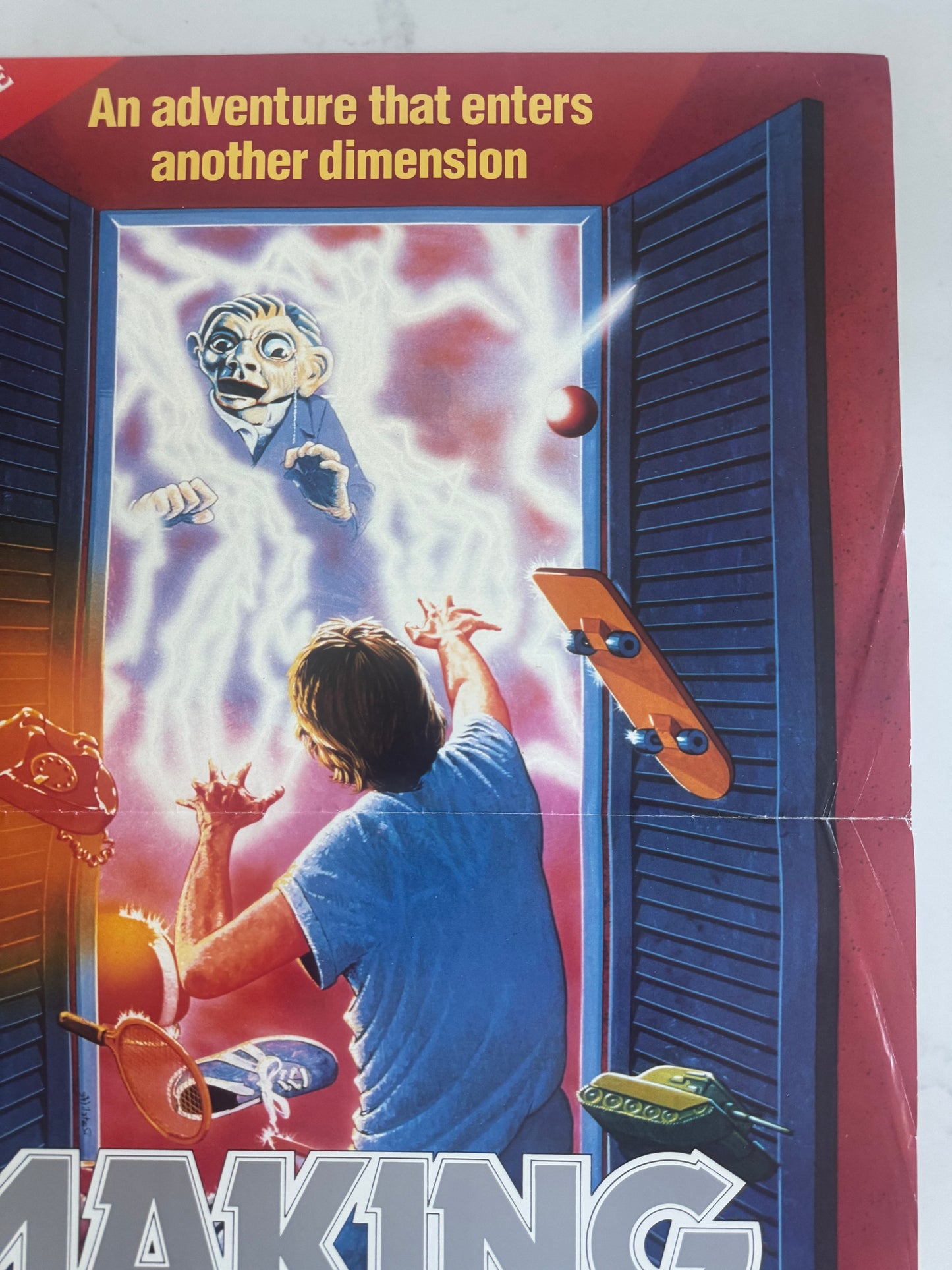 Making Contact 1985 UK Video Poster