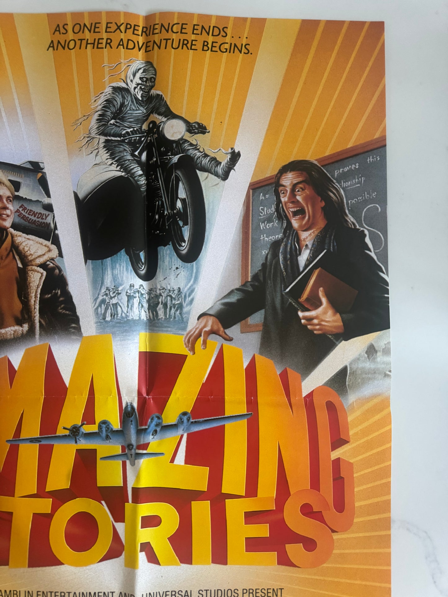 Amazing Stories 1986 UK Video Poster