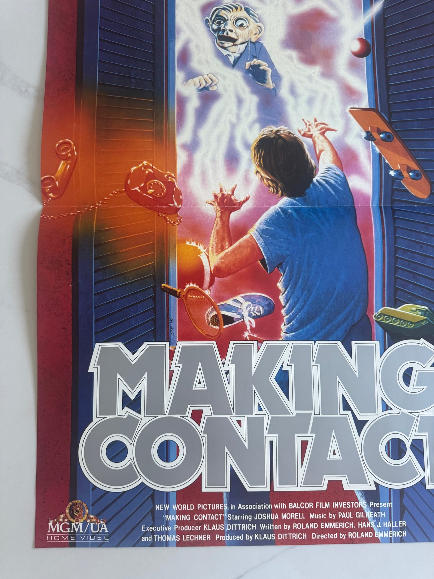Making Contact 1985 UK Video Poster