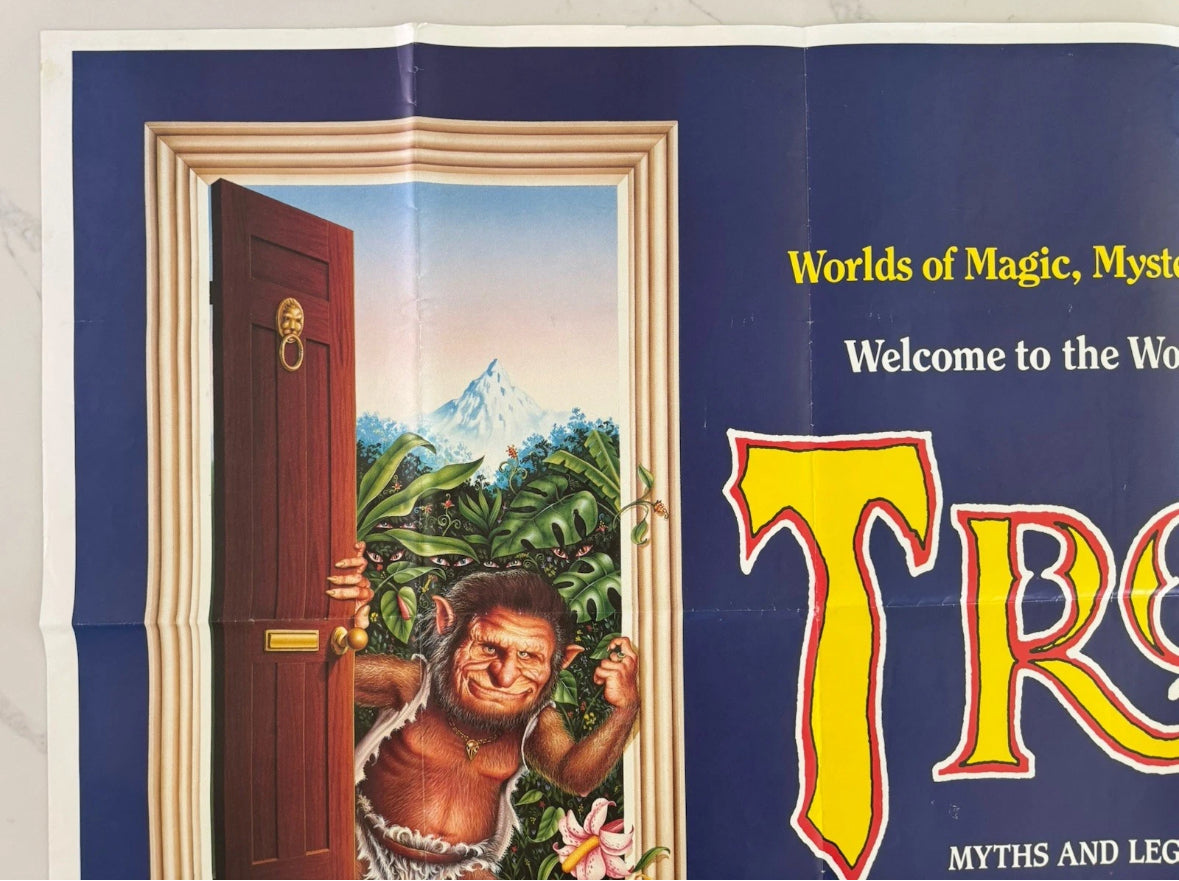 Troll 1986 UK Quad Poster
