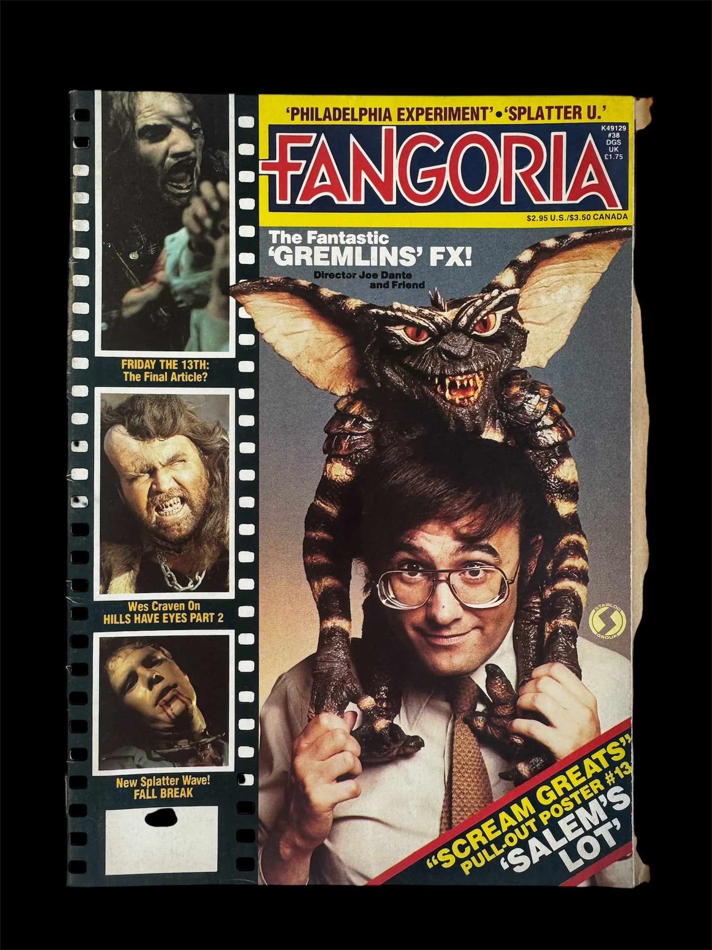 Fangoria issue 38 Horror magazine Gremlins