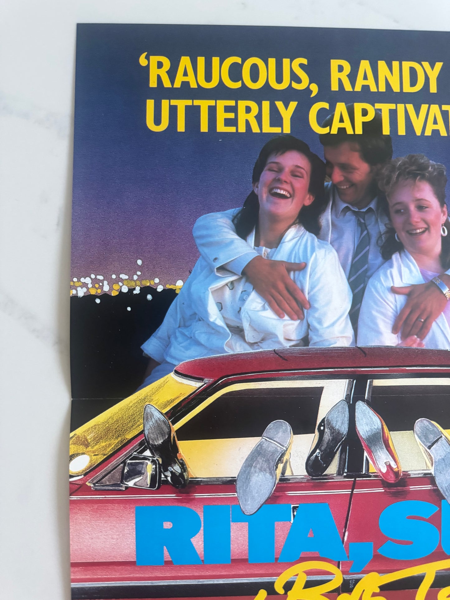 Rita, Sue and Bob Too 1987 UK video poster