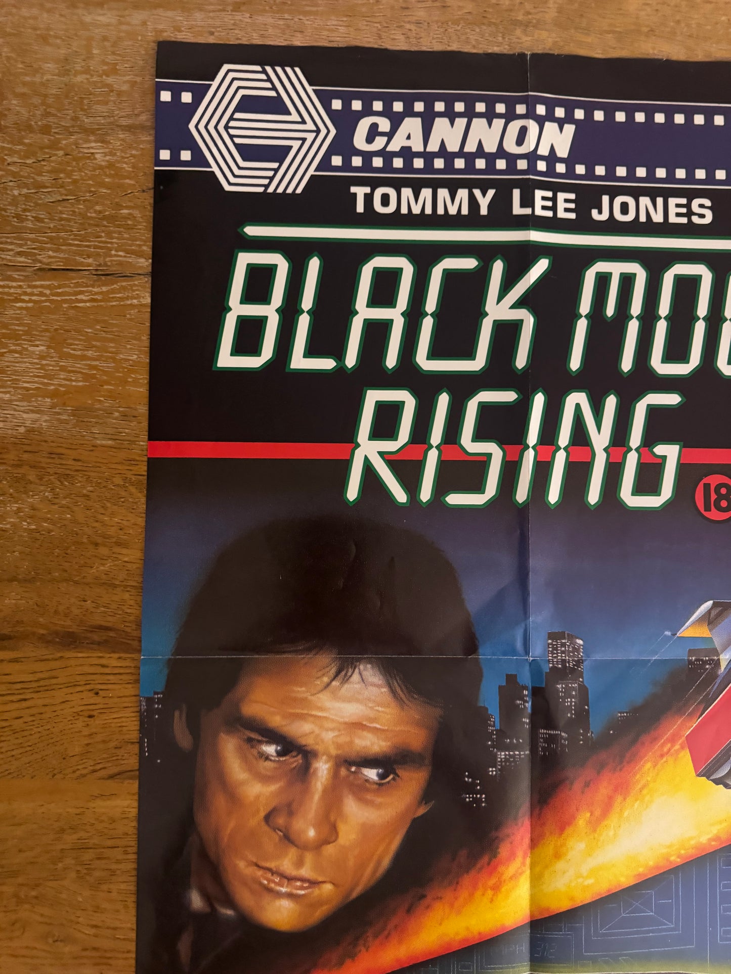 Moon Rising 1986 UK Video Poster