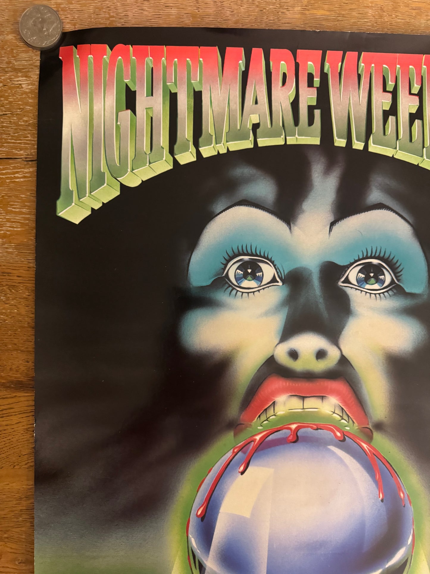 Nightmare Weekend UK Video Poster