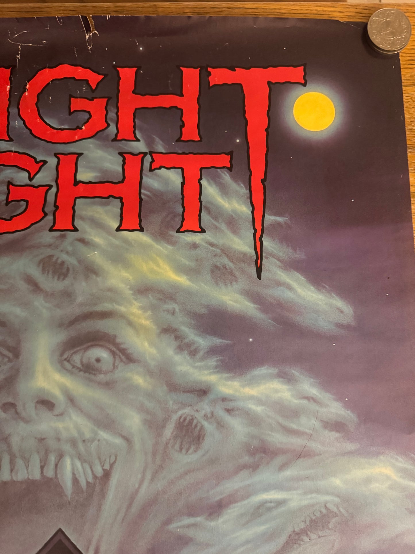 Fright Night 1985 UK Video Poster
