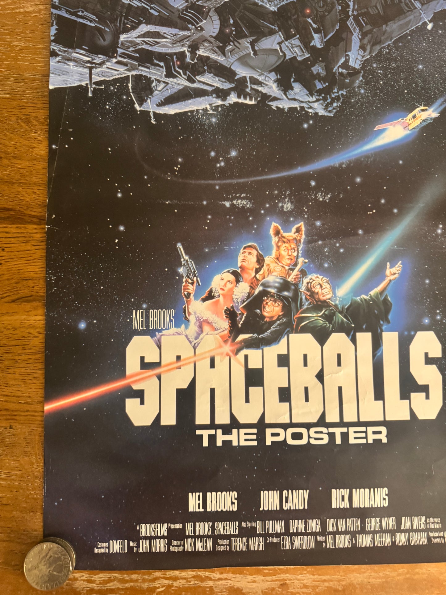 Spaceballs 1987 UK Video Poster