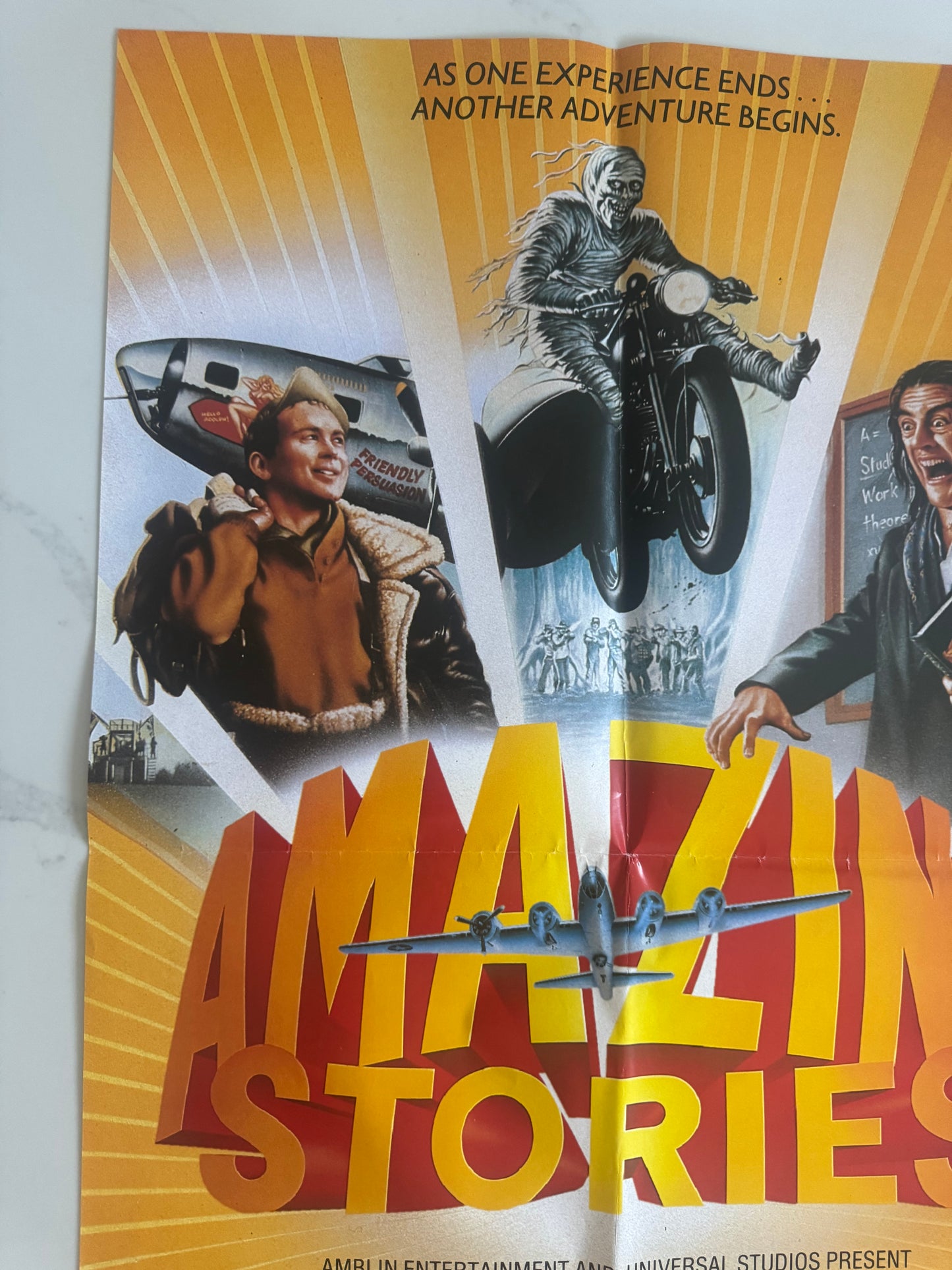 Amazing Stories 1986 UK Video Poster