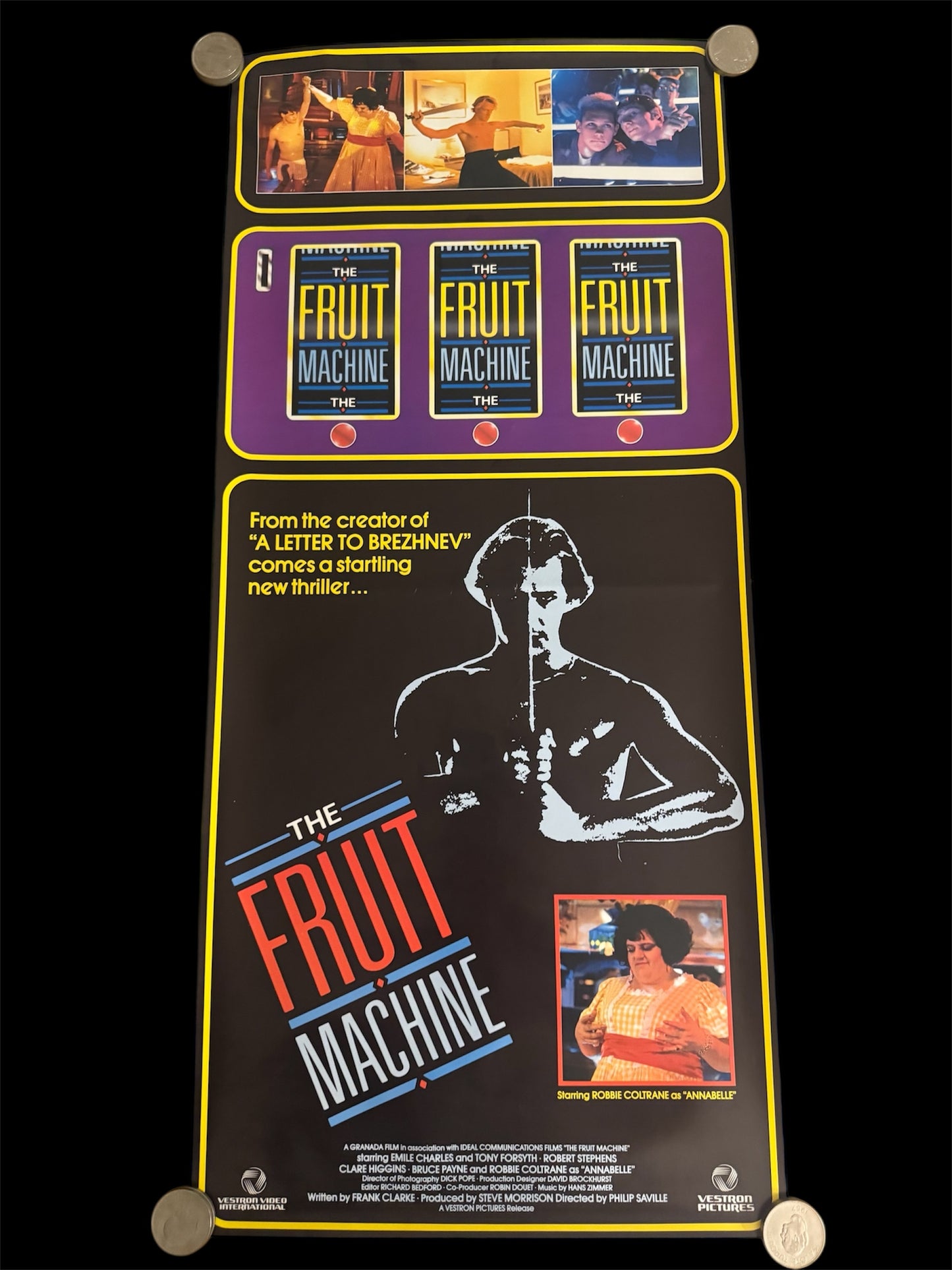 The Fruit Machine 1988 UK Video Poster