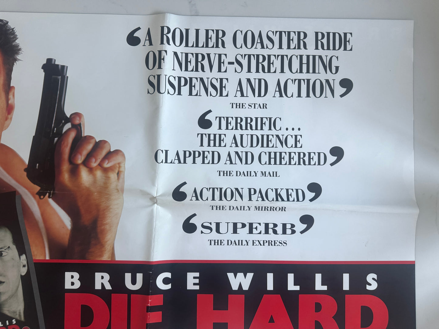Die Hard 1988 UK Video Poster
