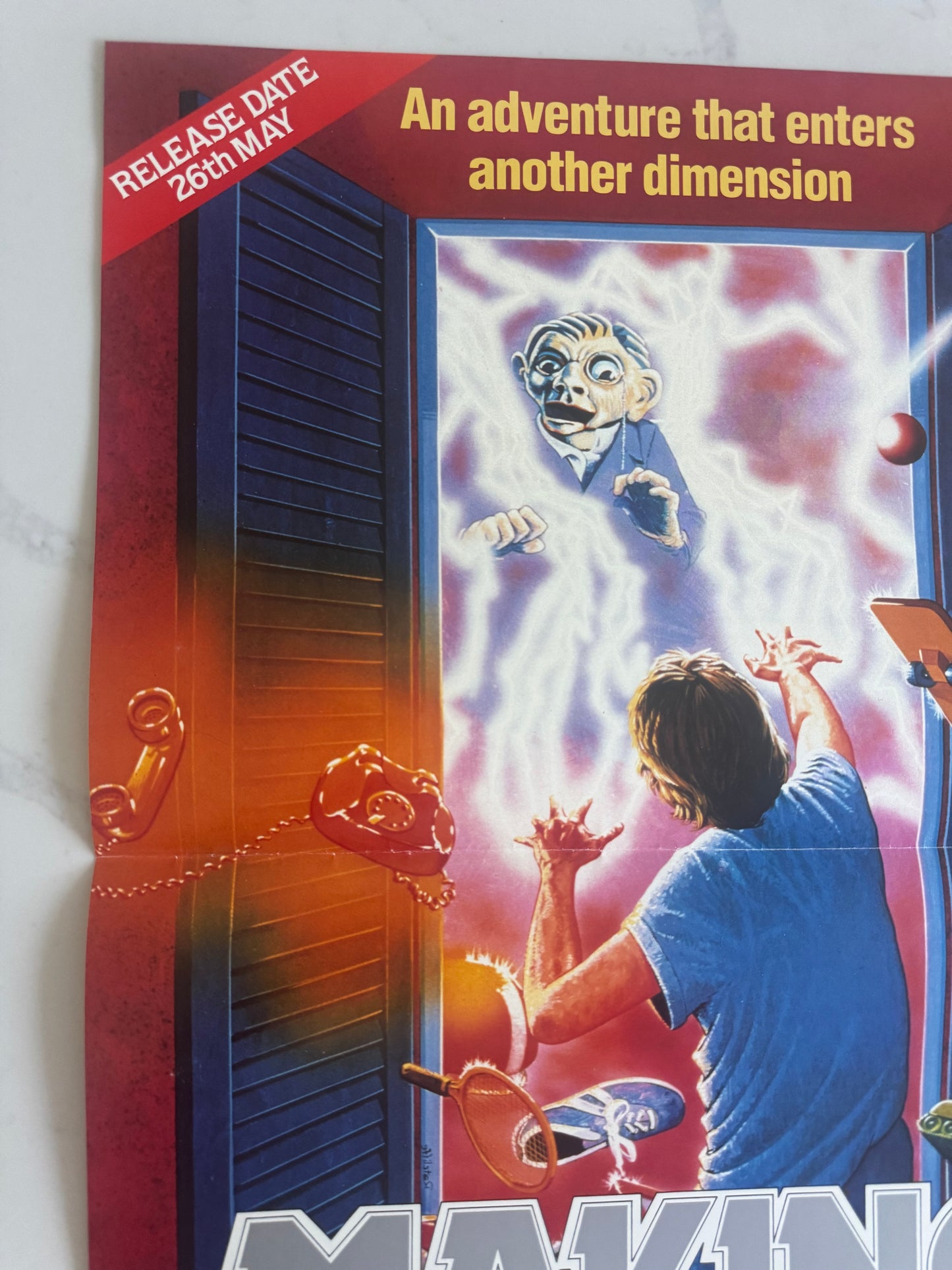 Making Contact 1985 UK Video Poster