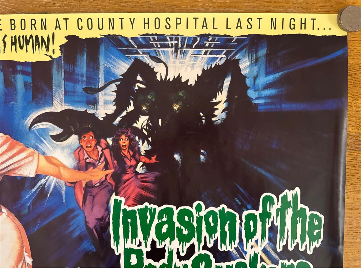 Invasion of the bodysuckers 1987 UK video poster