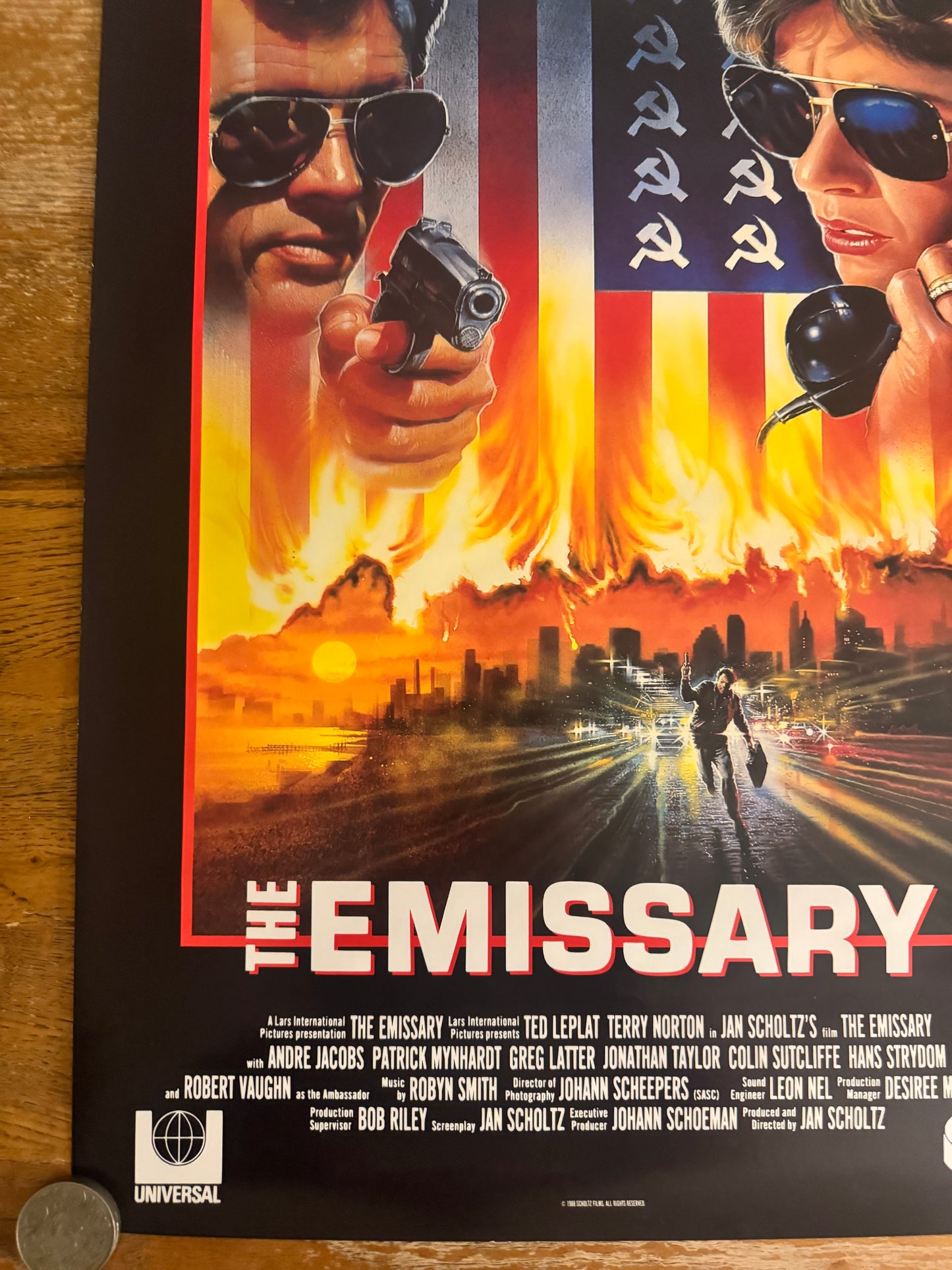 The Emissary 1988 UK Video Poster