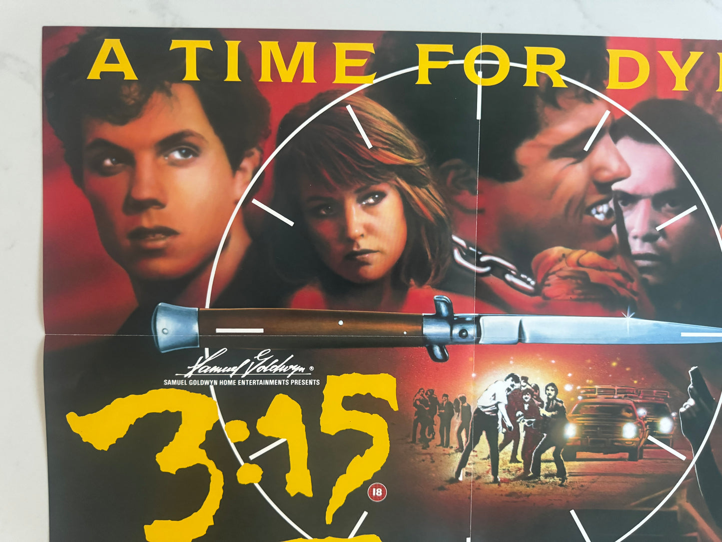 3:15 1986 UK Video Poster