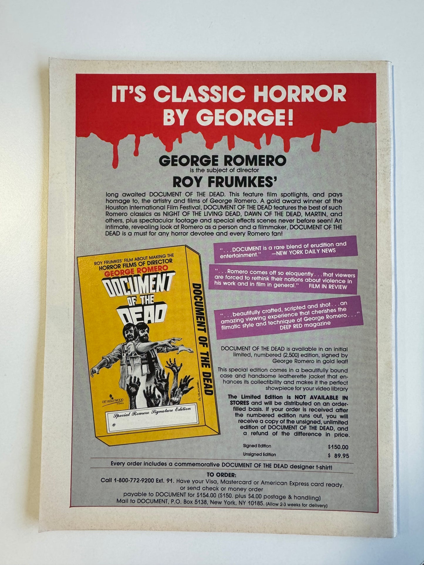 Fangoria issue 85 Horror magazine Nightmare on Elm Street 5