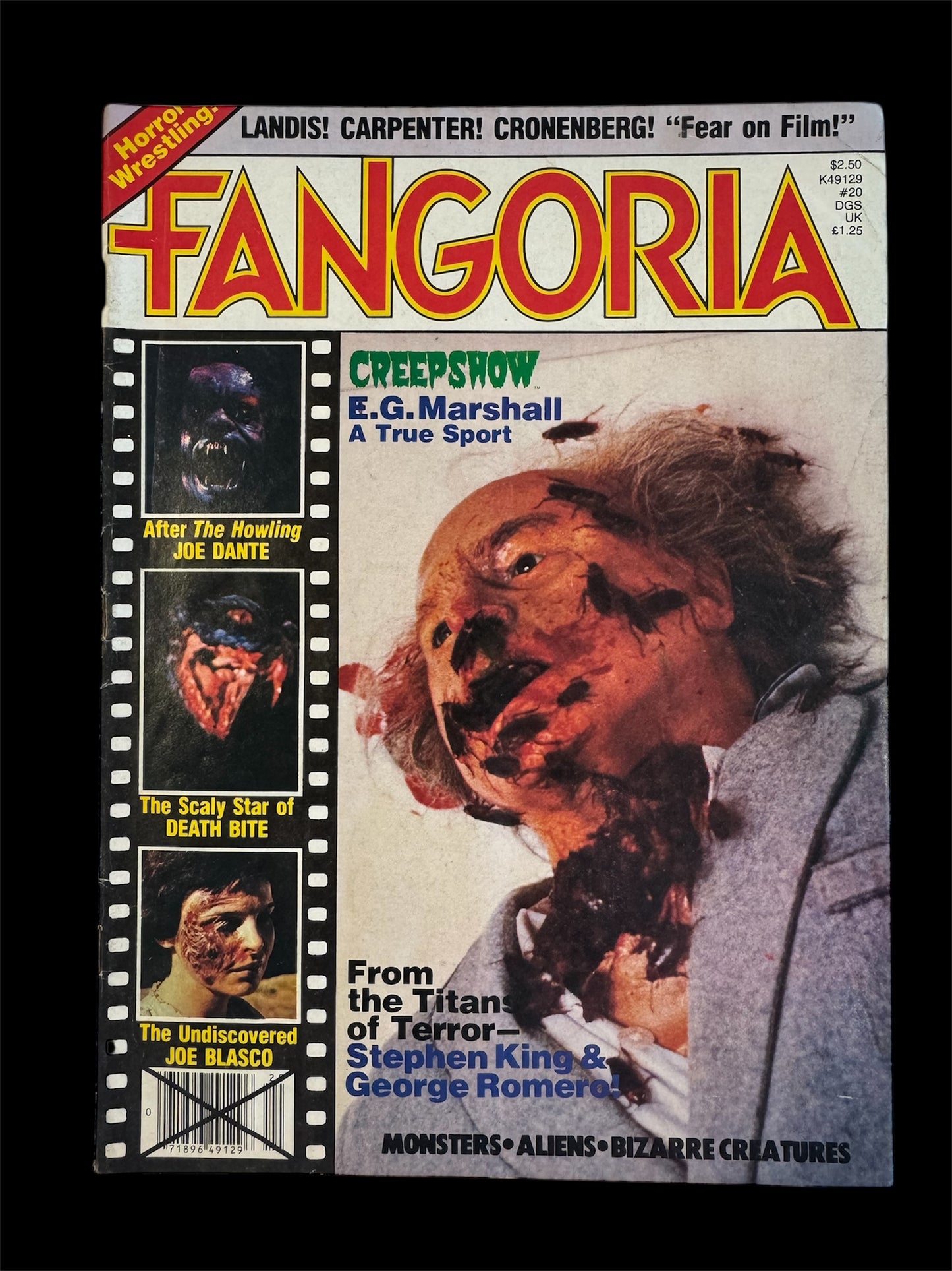 Fangoria issue 20 Horror magazine Creepshow