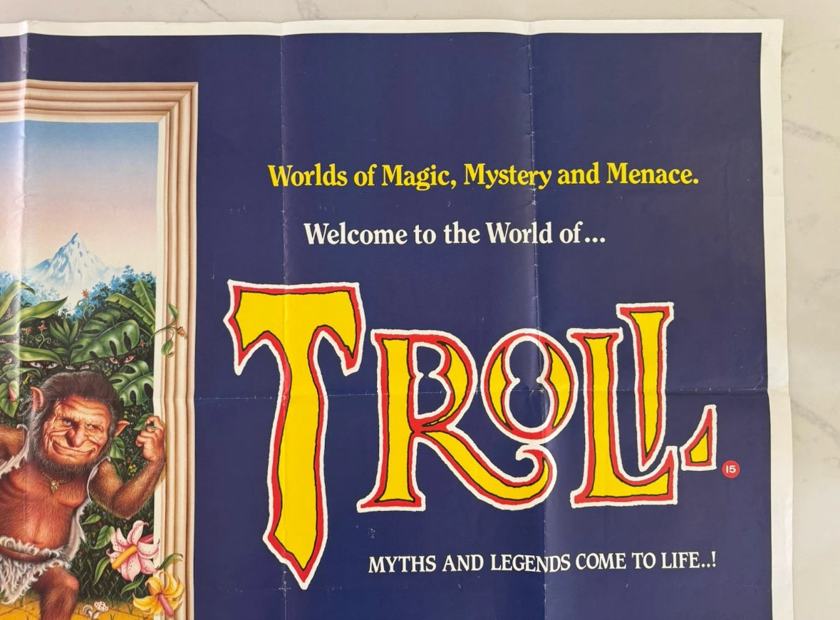 Troll 1986 UK Quad Poster