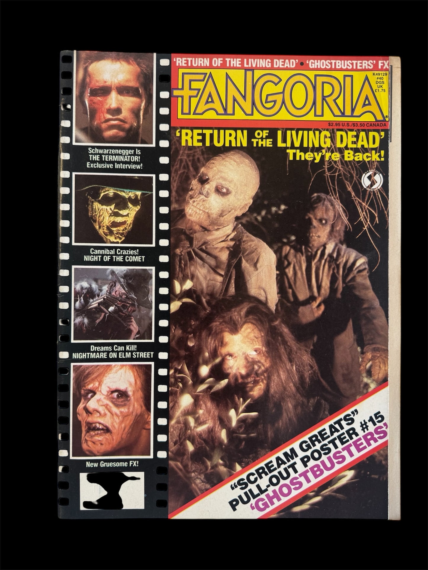 Fangoria issue 40 Horror magazine Return Of The Living Dead