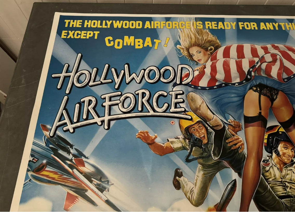 Hollywood airforce 1986 UK Quad Poster
