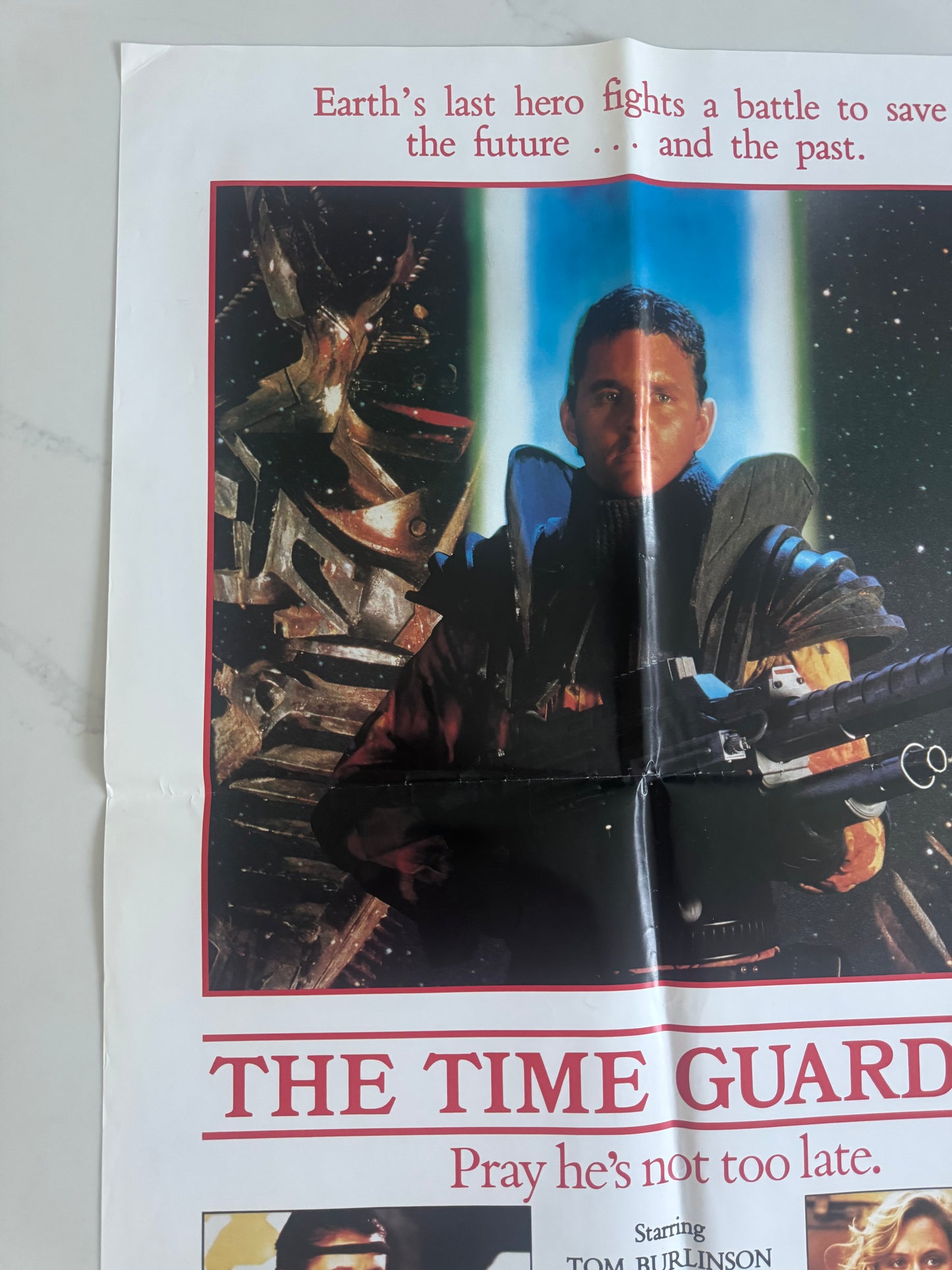 The Time Guardian 1987 UK Video Poster