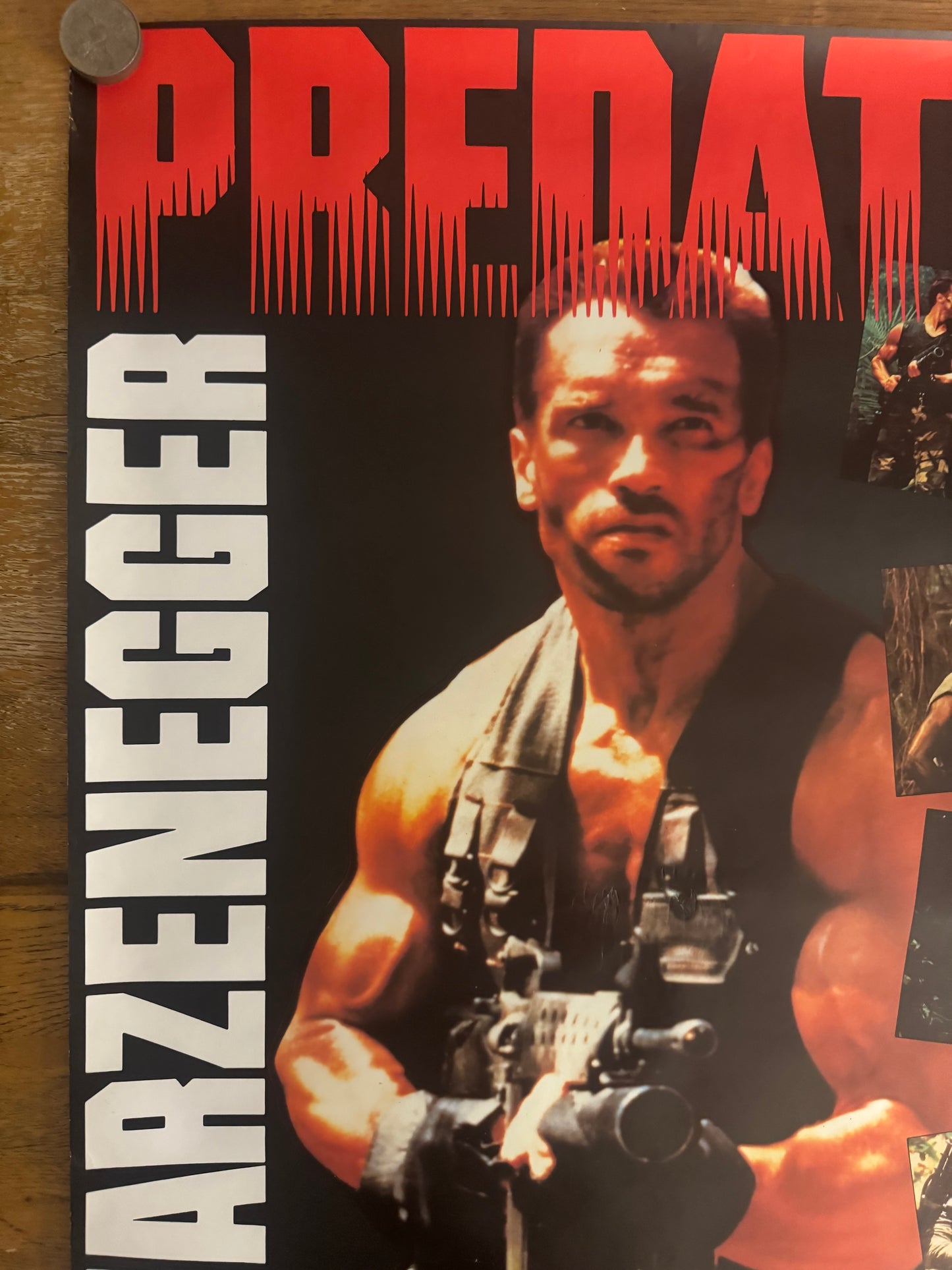 Predator 1987 UK Video Poster