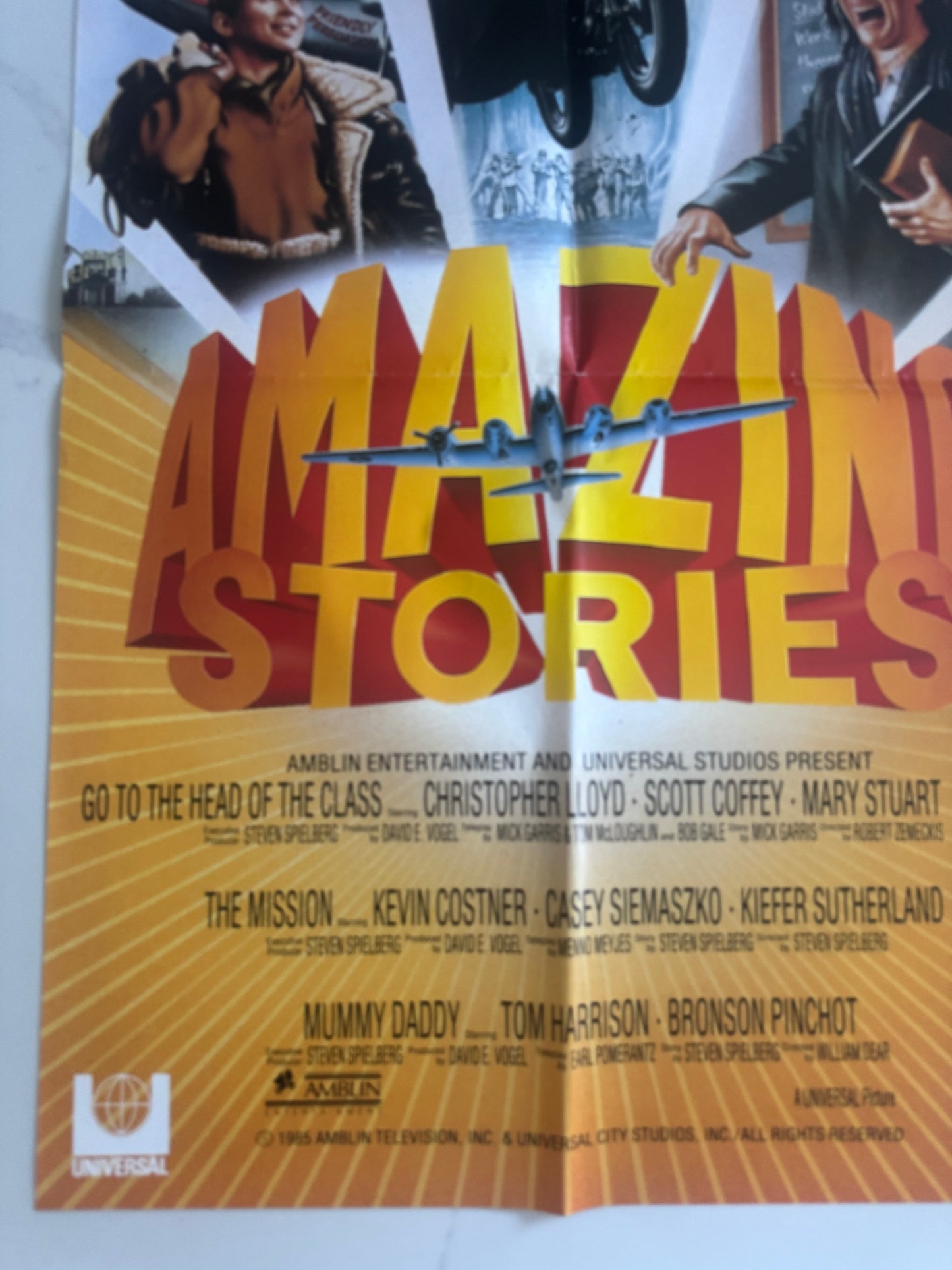 Amazing Stories 1986 UK Video Poster