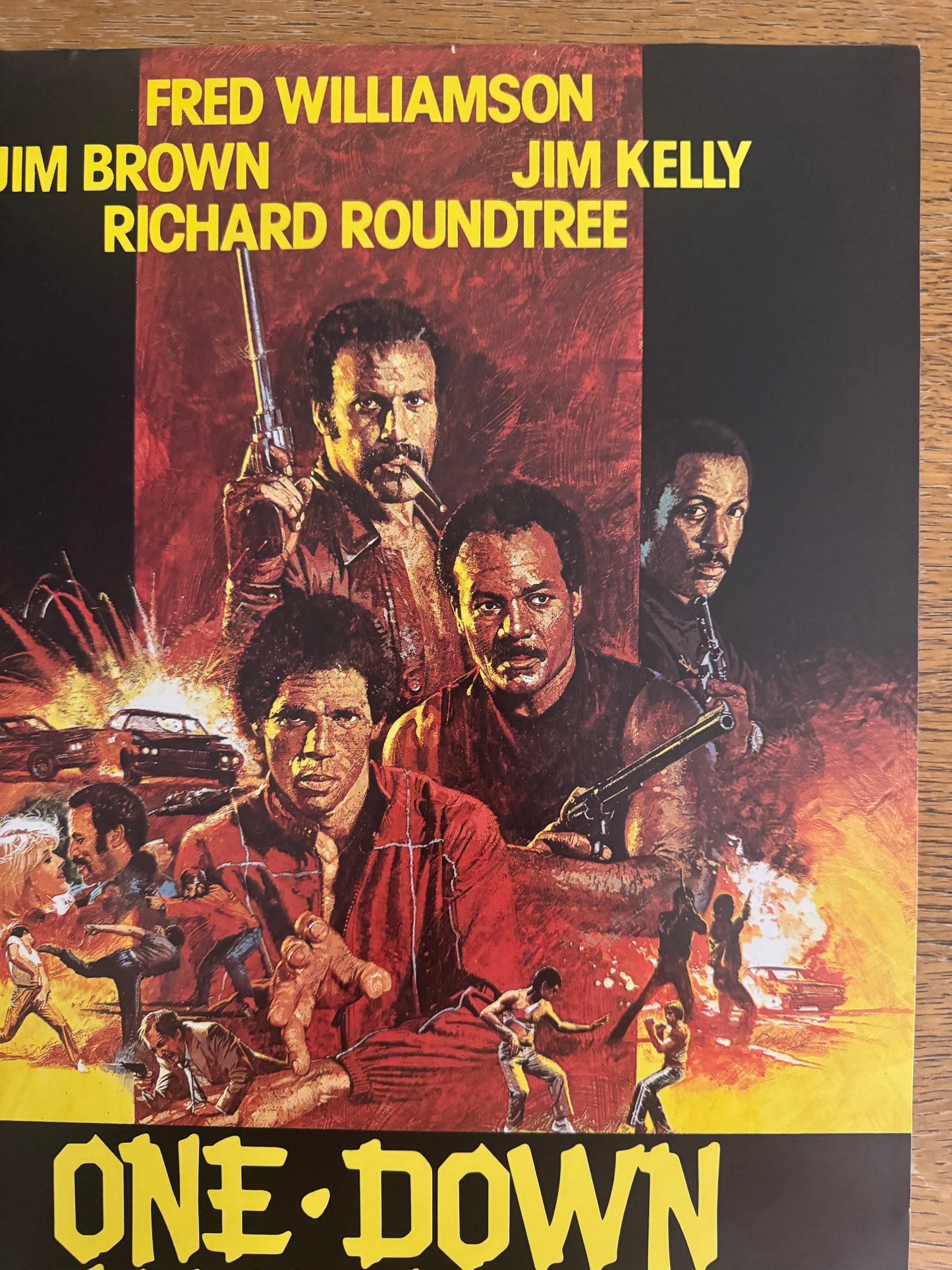 One Down Two To Go 1982 UK Video Poster