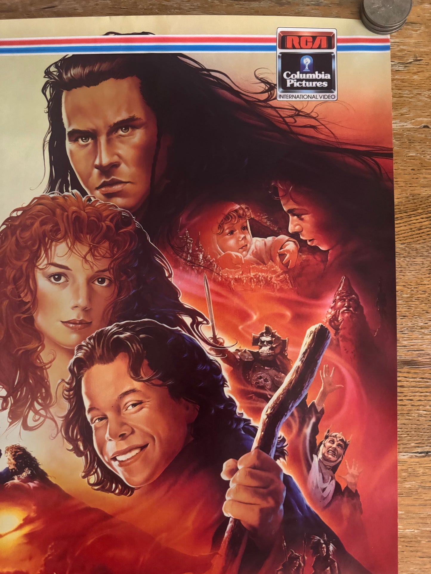Willow 1988 UK Video Poster