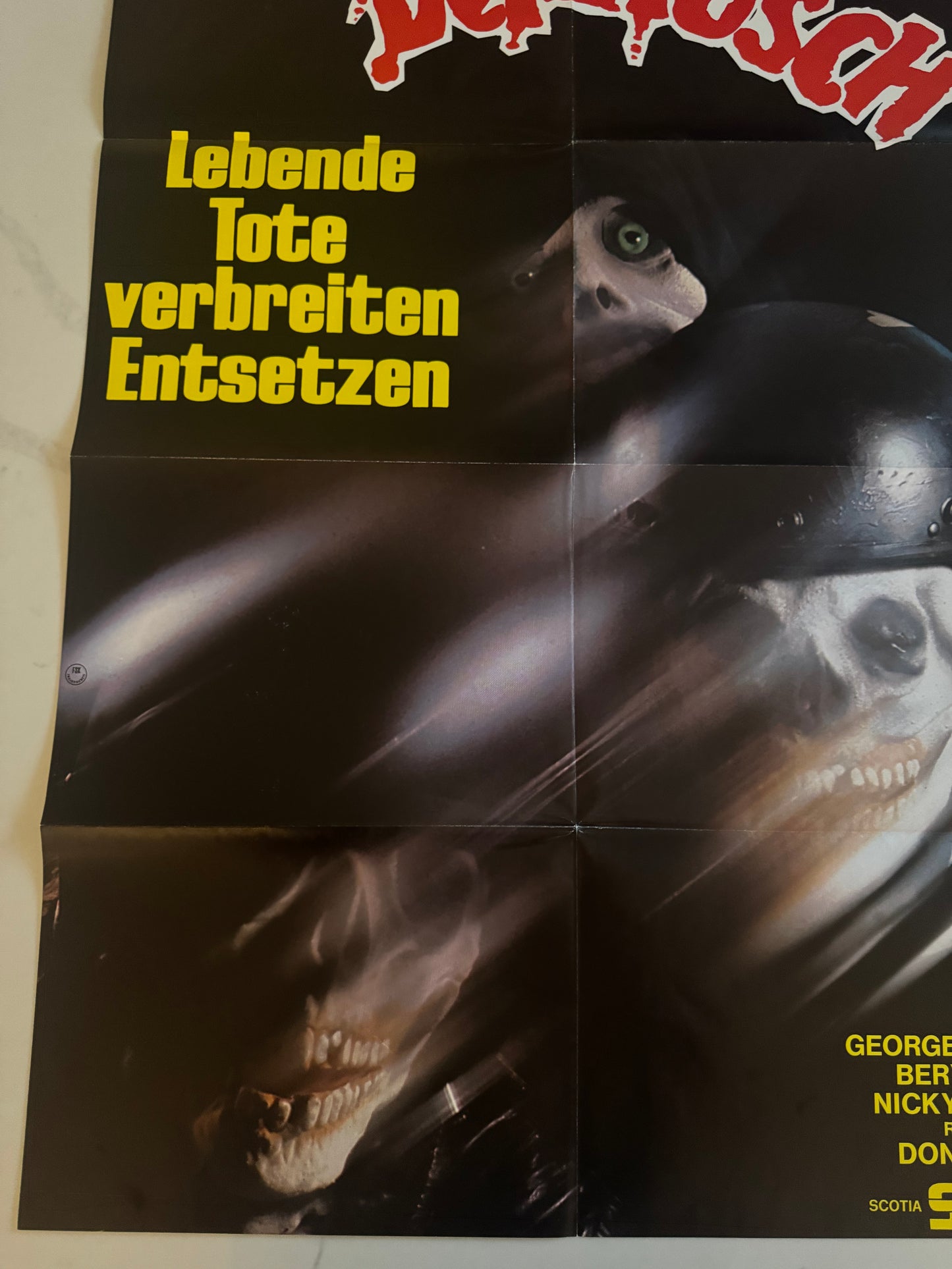 Psychomania German Horror A1 video poster