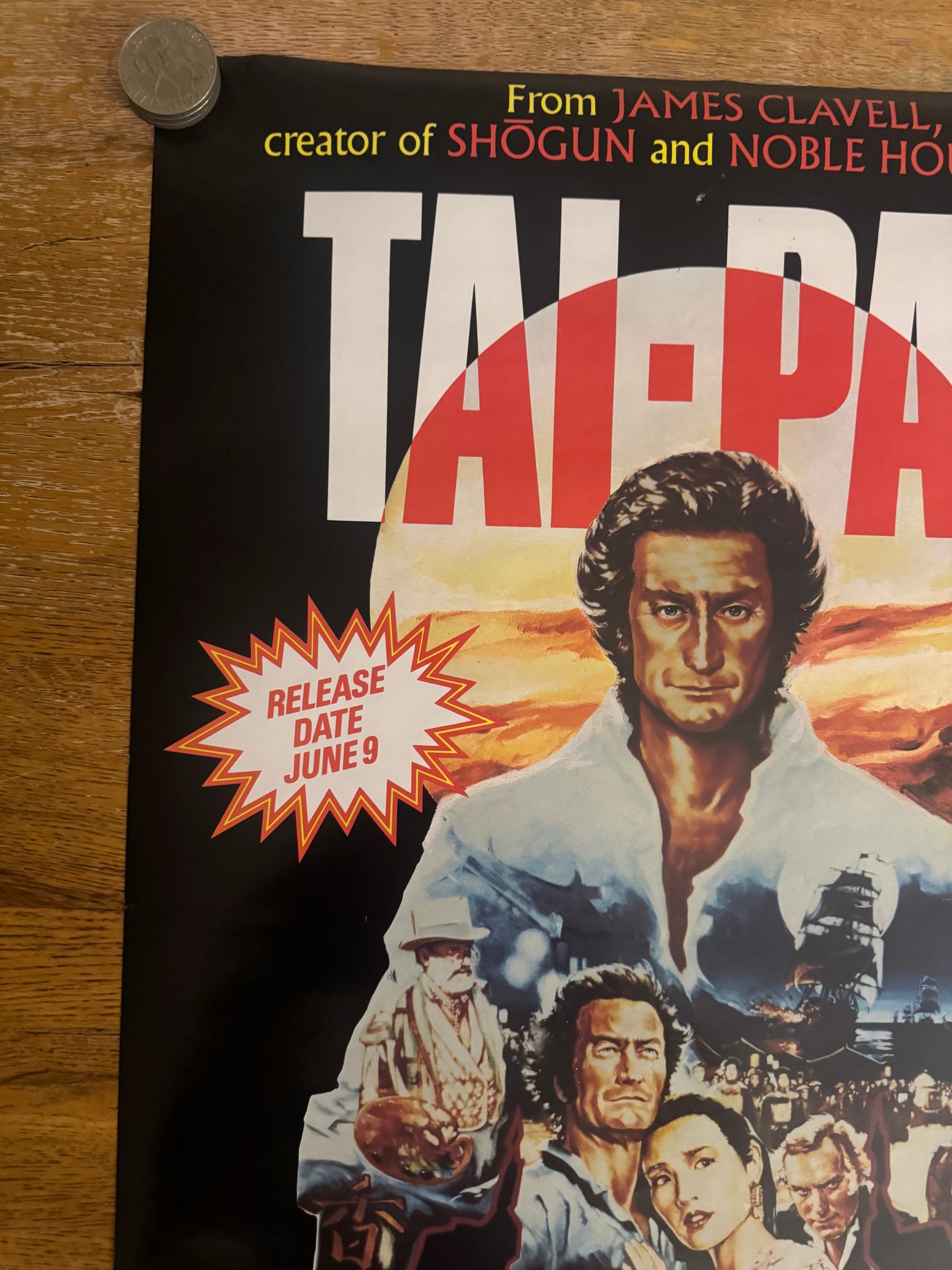 Tai-Pan 1986 UK Video Poster