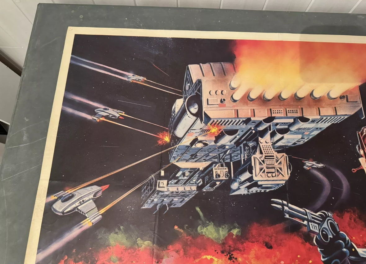 Star Crash 1978 UK Quad Poster