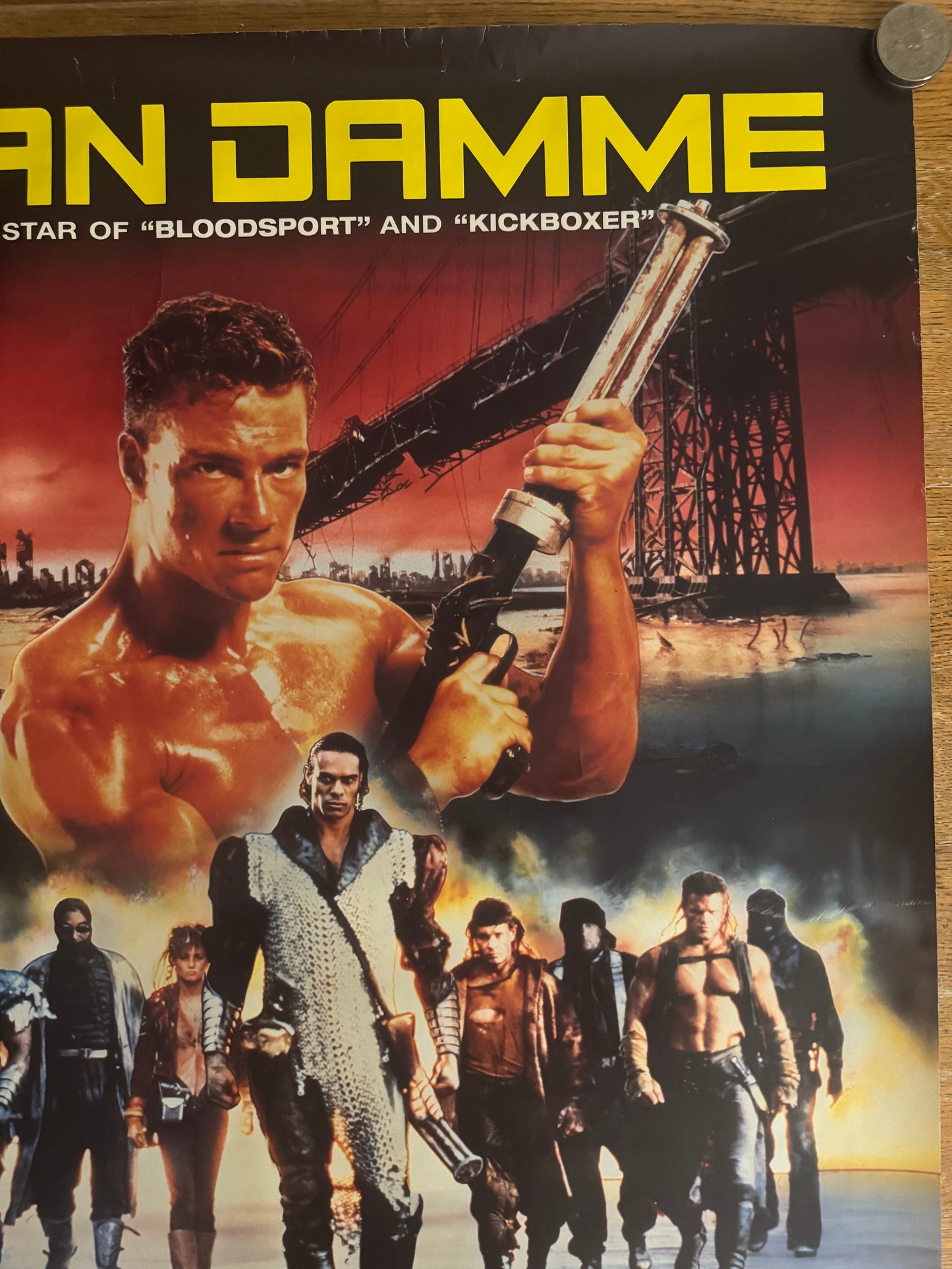Cyborg 1989 UK Video Poster