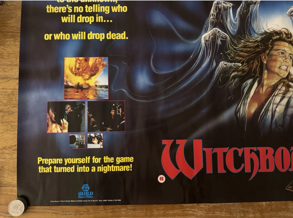 Witchboard 1986 UK Video Poster