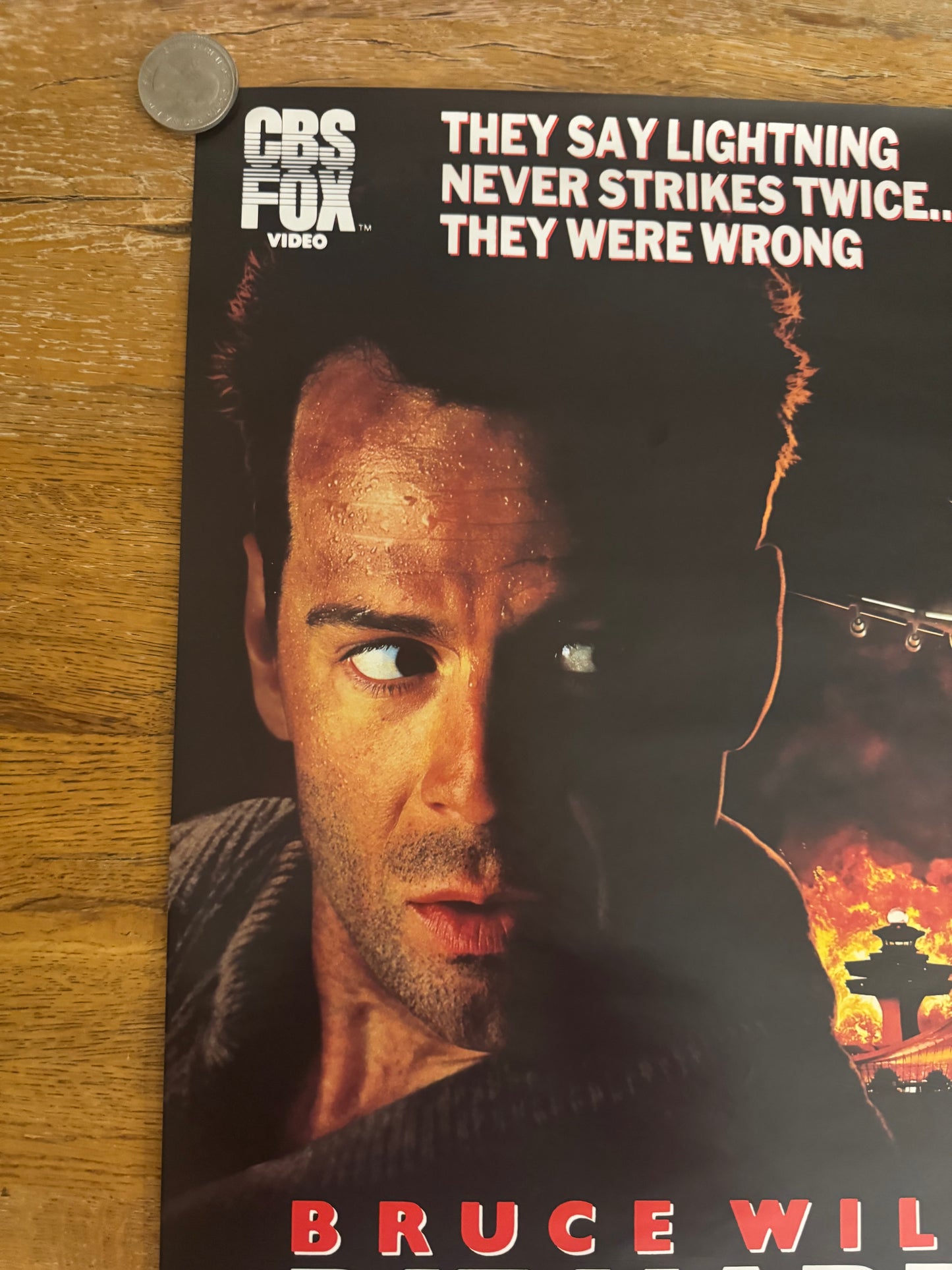 Die Hard 2 1990 UK Video Poster