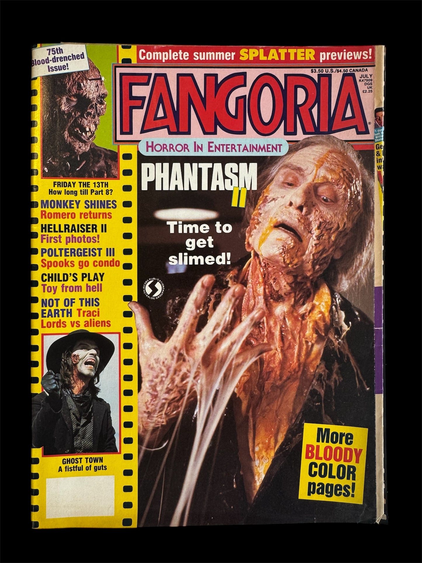 Fangoria issue 75 Horror magazine Phantasm 2