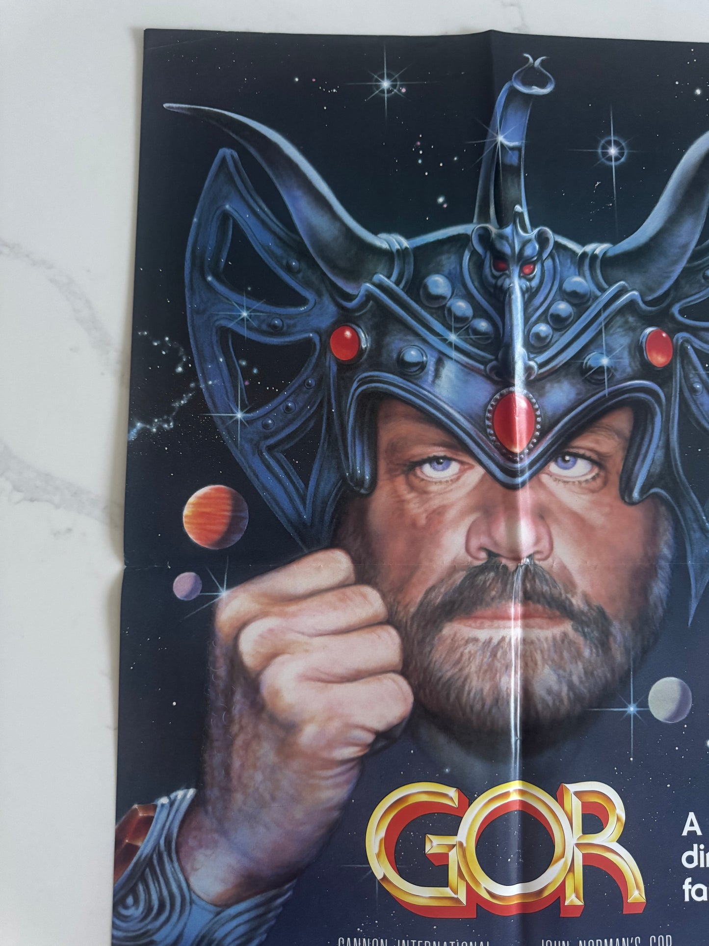 GOR 1987 UK Video Poster