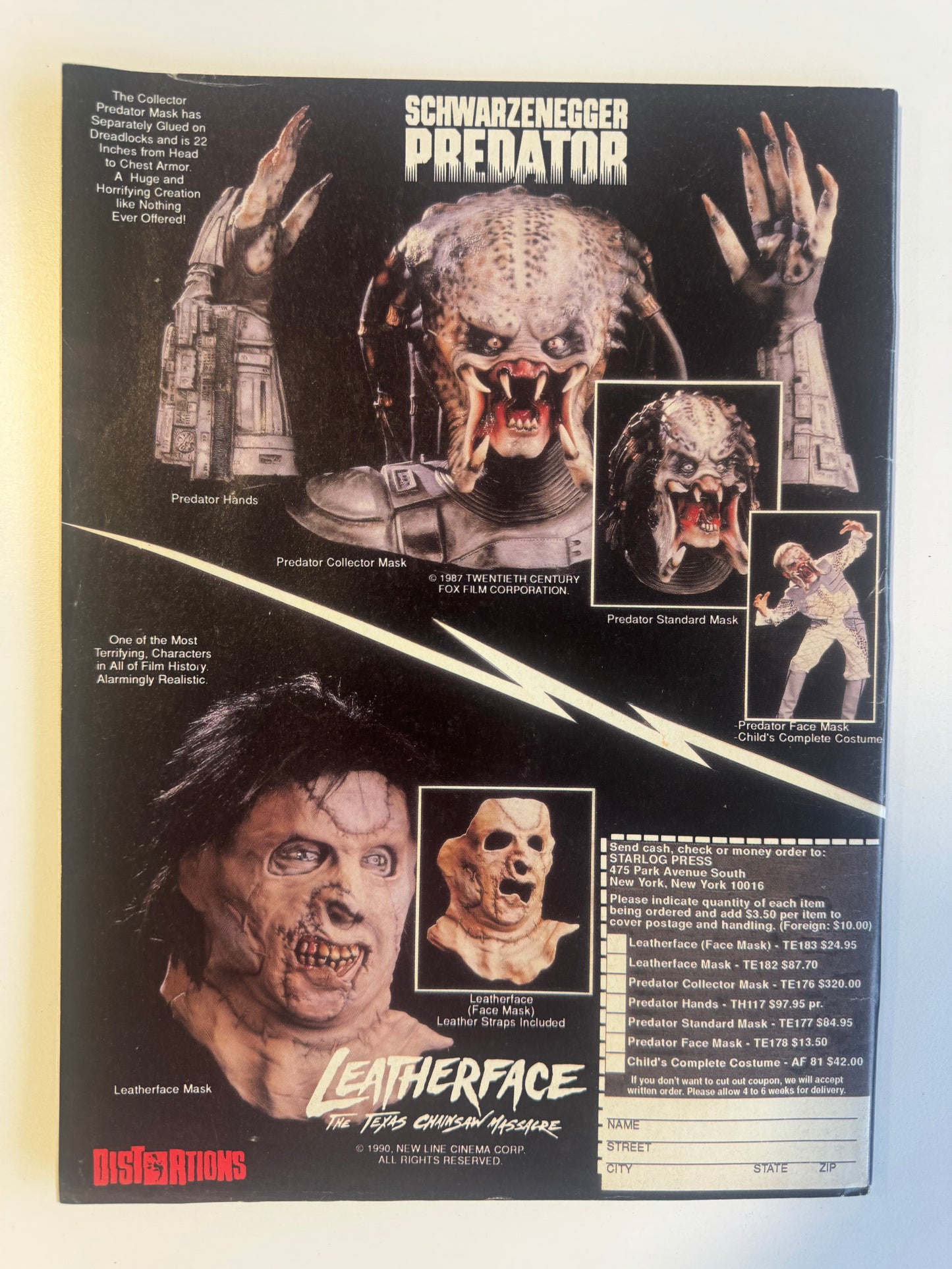 Fangoria issue 99 Horror magazine Predator 2
